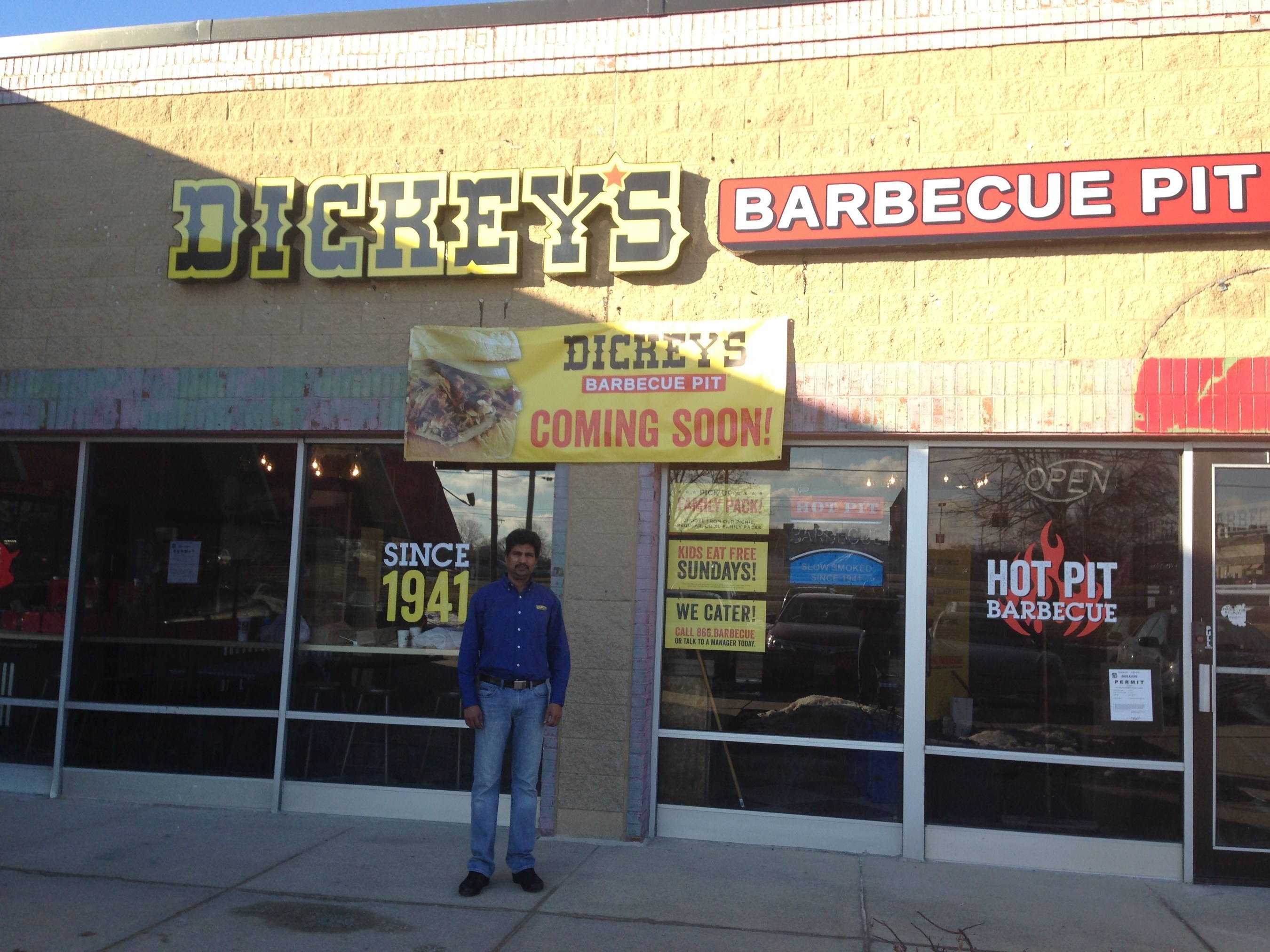 Dickey's Barbecue Pit arrives in Downers Grove on Thursday with a three day grand opening celebration where the first 50 guests receive gift cards.