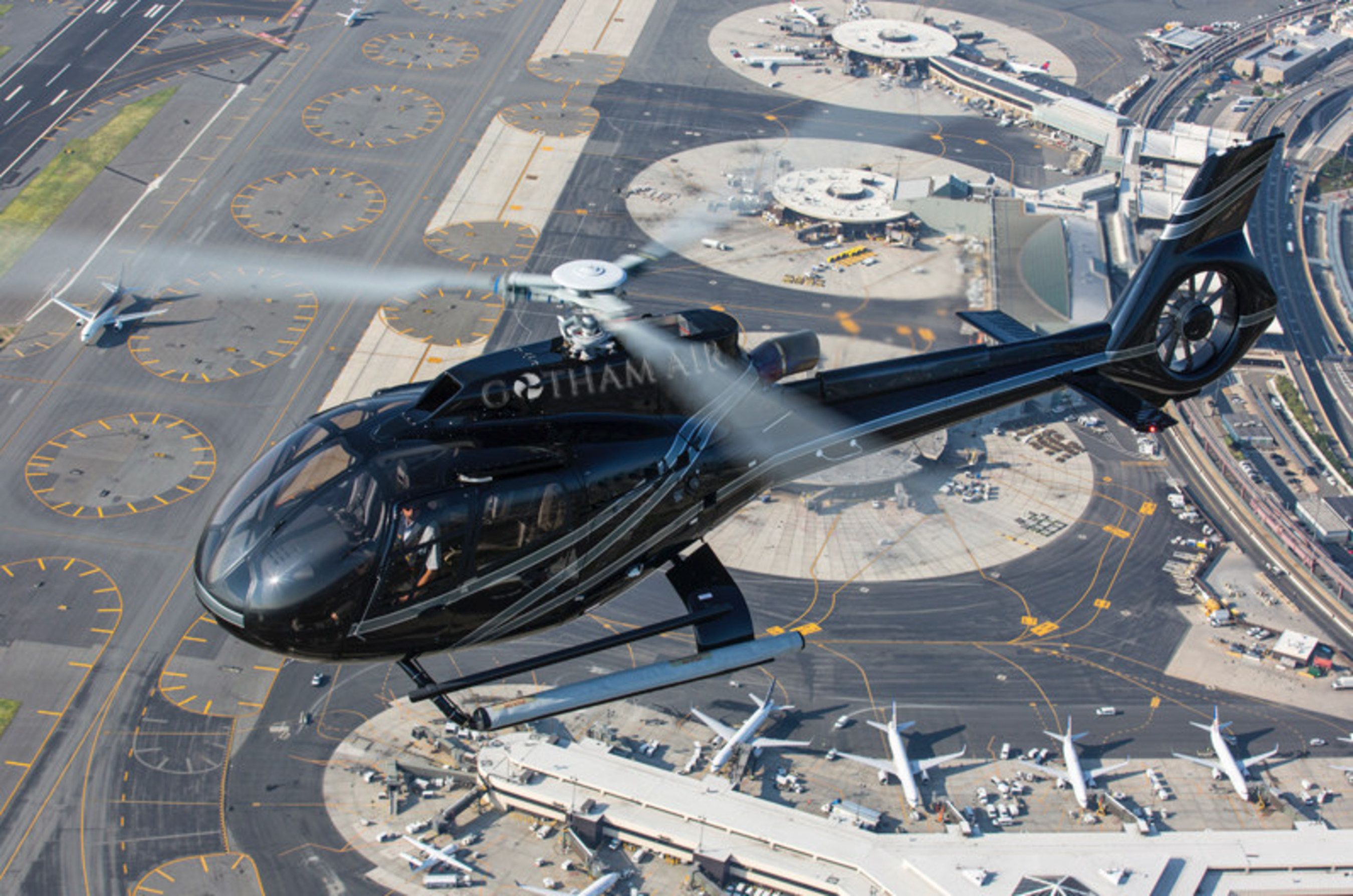 Bell 407 Helicopter - Courtesy of Gotham Air