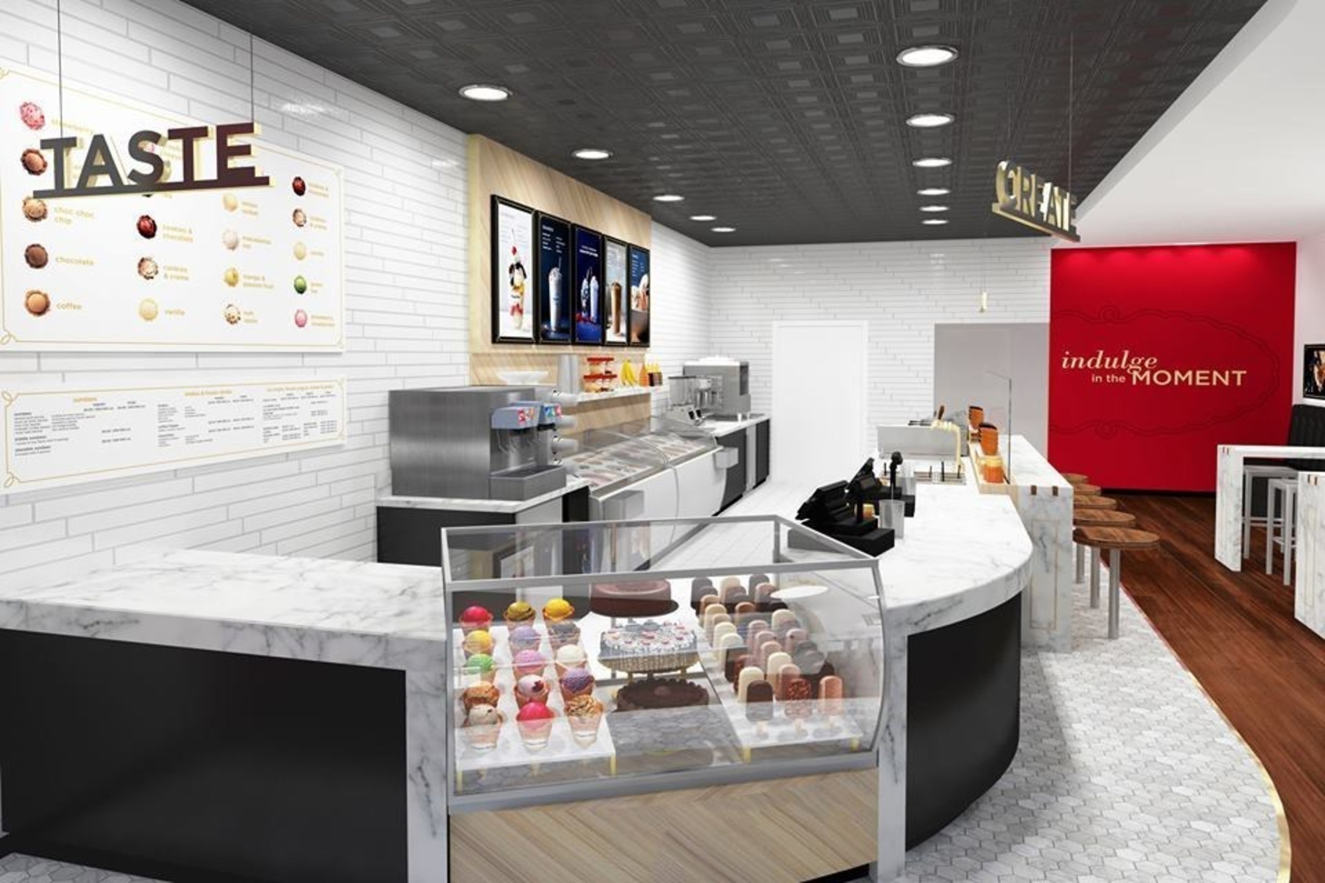 The Haagen-Dazs Shop Company Premieres an Exciting, New Shop Design