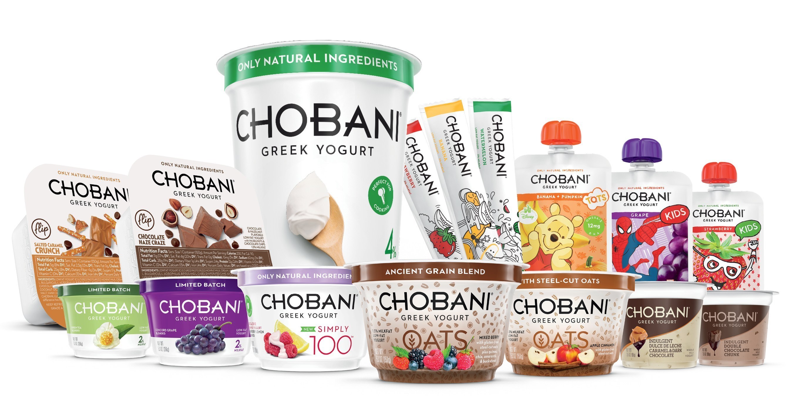 Chobani launches new product innovations in January 2015 to further grow the category