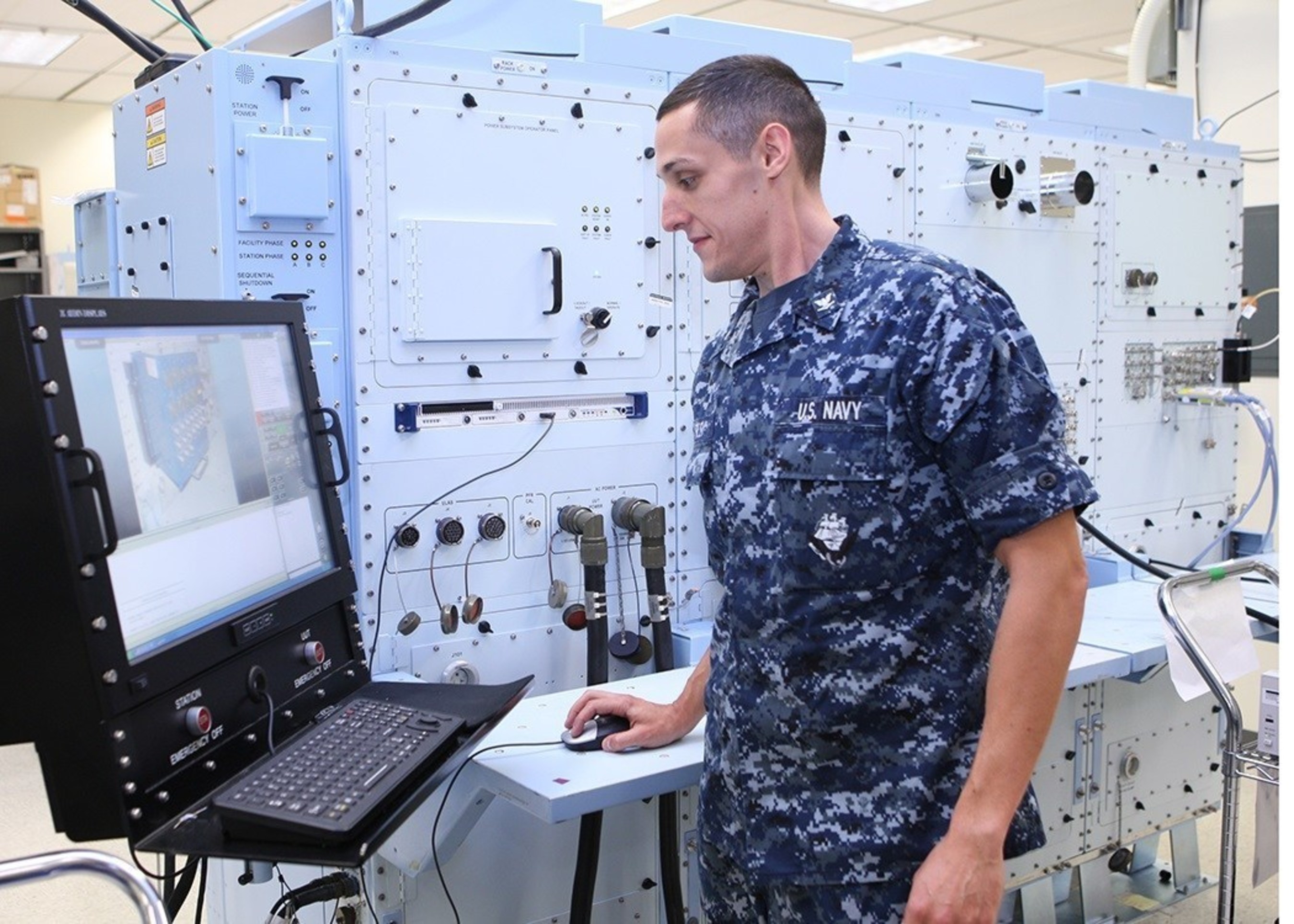 Sailors and Marines avoid cost by using the electronic Consolidated Automated Support System (eCASS) to troubleshoot naval aircraft prior to take off.