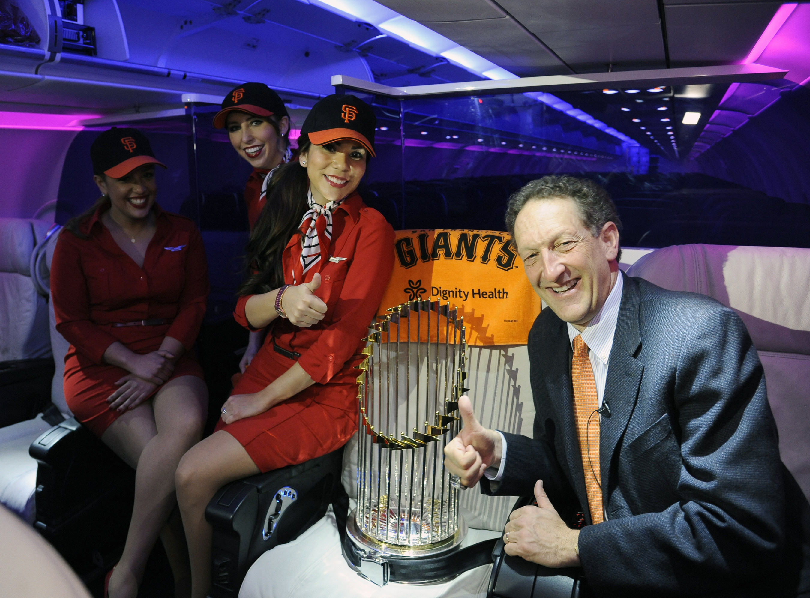 Virgin America And San Francisco Giants Score Big With Extended Partnership Agreement