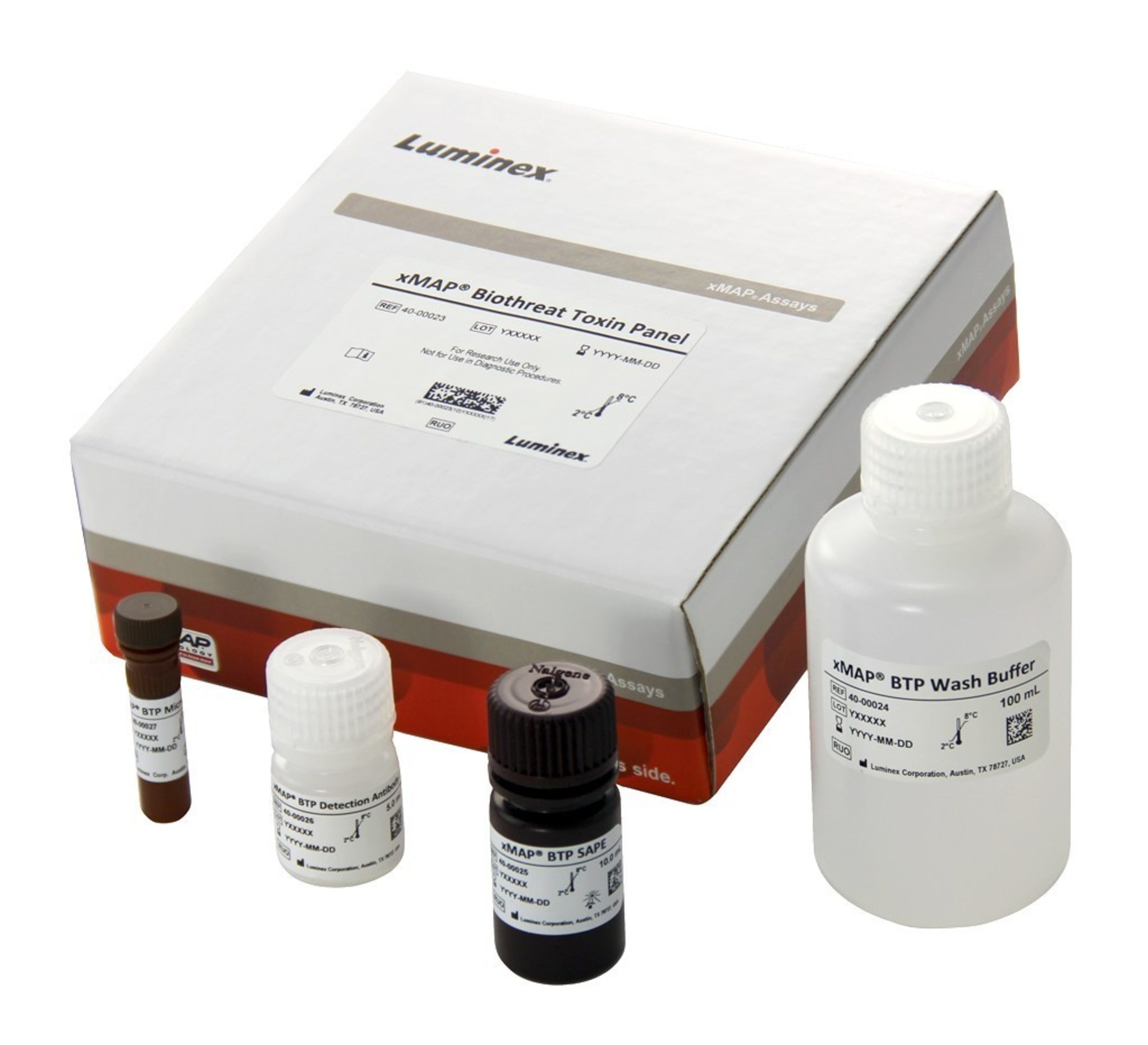 xMAP(R) Biothreat Toxin Panel is an immunoassay which simultaneously screens for six of the most toxic substances that may threaten the nation's food supply.