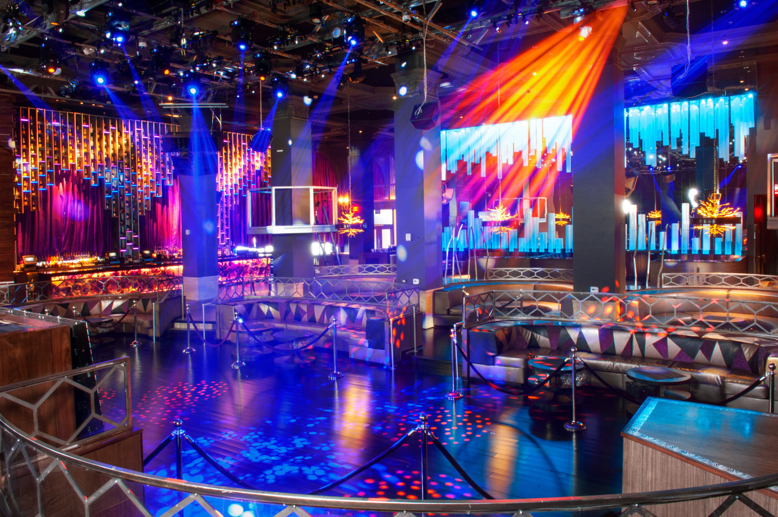 Parq Nightclub brings a slice of Vegas to San Diego with its custom LED lighting design and celebrity entertainment including DJ Steve Aoki, Skylar Grey, Jason Derulo, Chris Brown, MakJ, Ne-Yo, and many more.