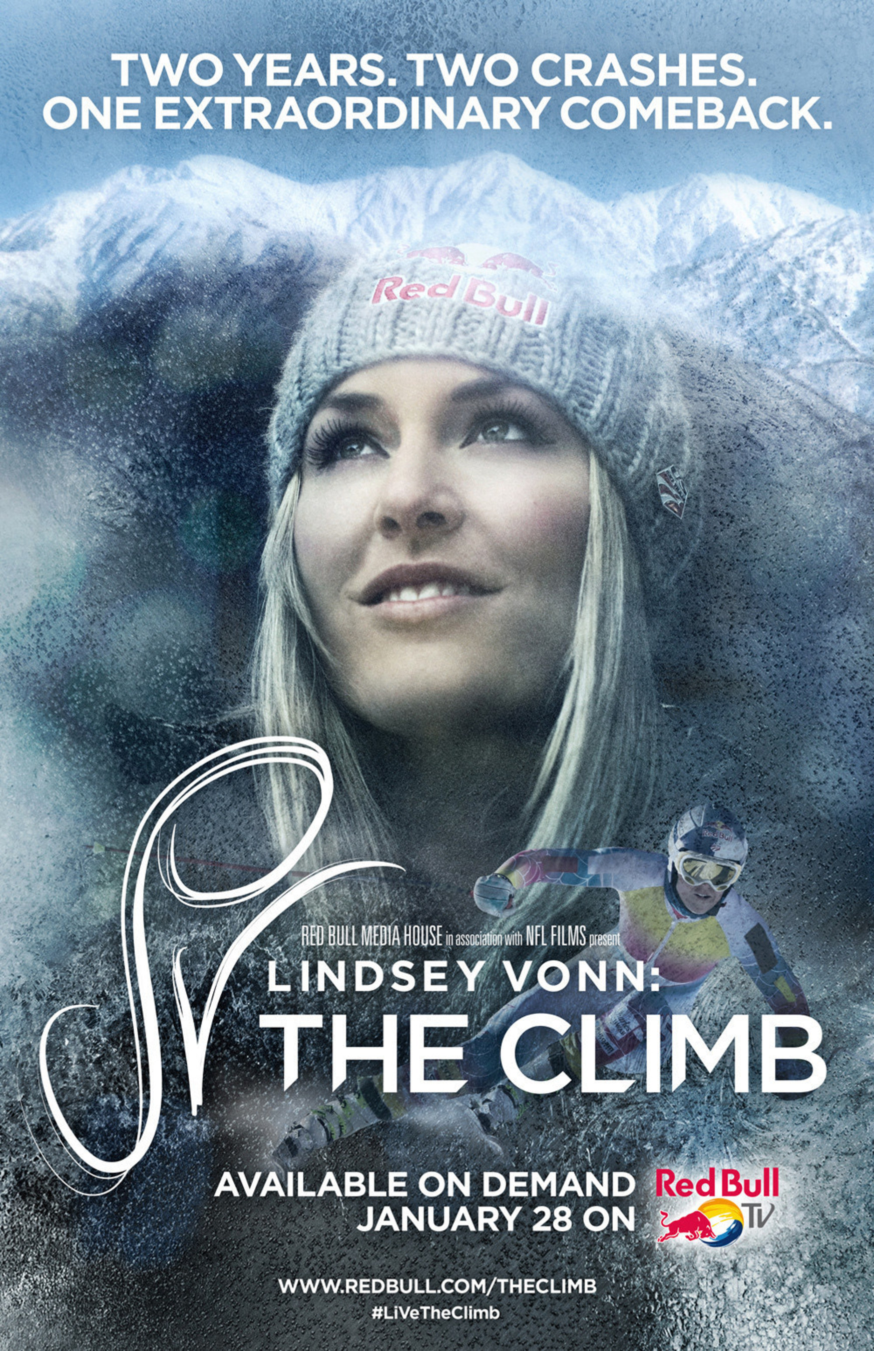 Lindsey Vonn: The Climb debuts on Red Bull TV January 28