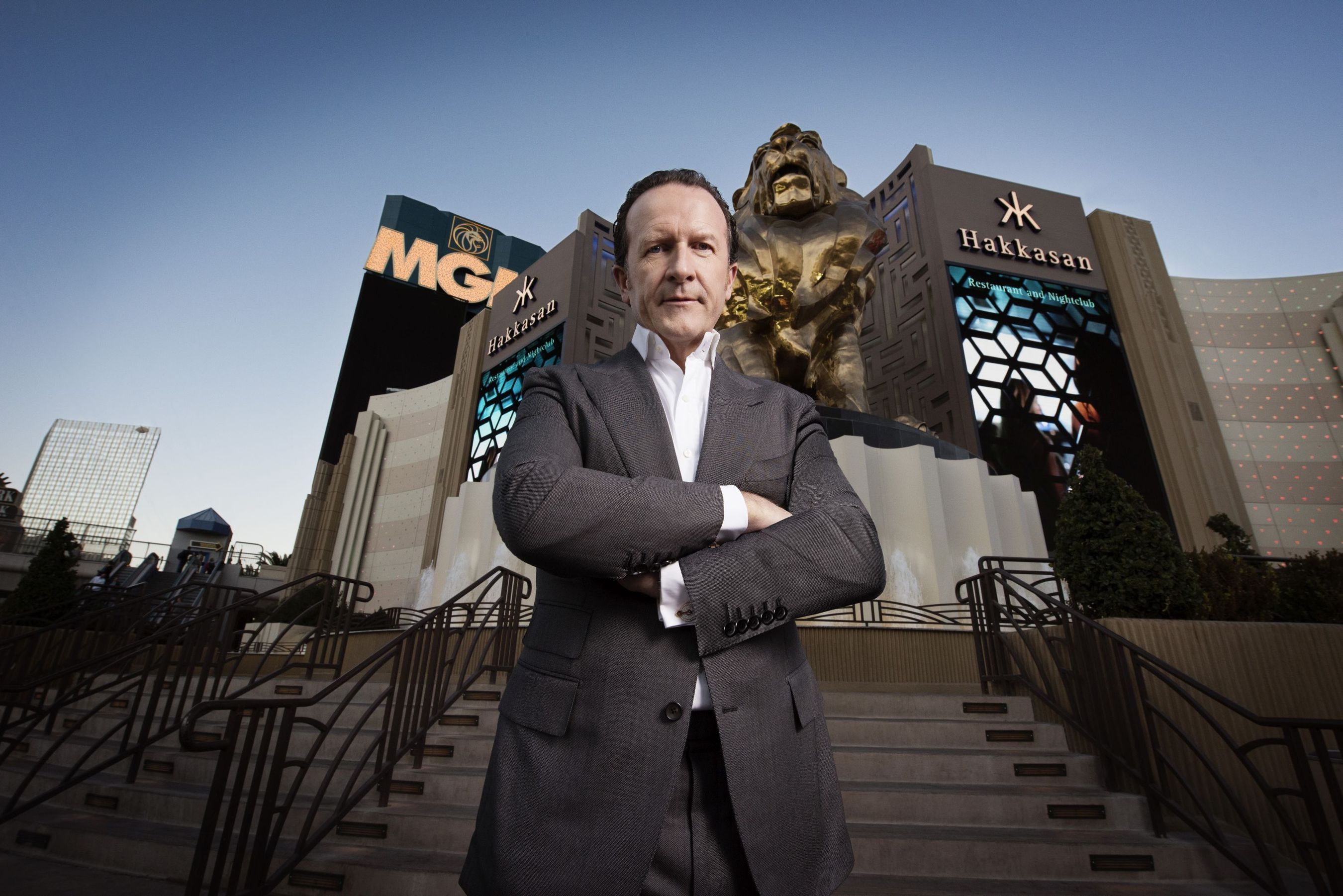 Neil Moffitt, CEO of Hakkasan Group, photographed in Las Vegas in January 2015 (PRNewsFoto/Hakkasan Group)