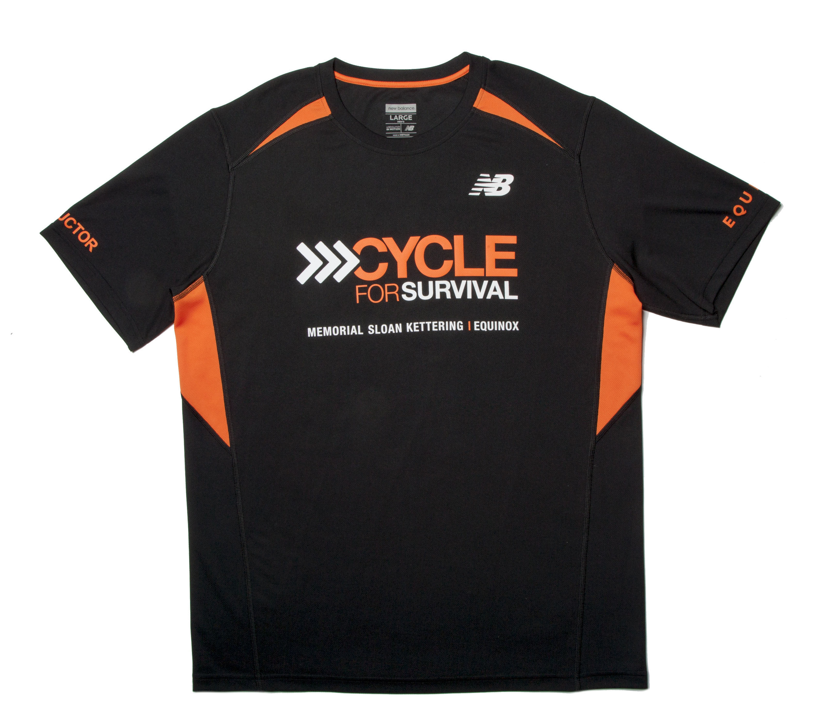 New Balance Instructor Tee for Cycle for Survival's 2015 events