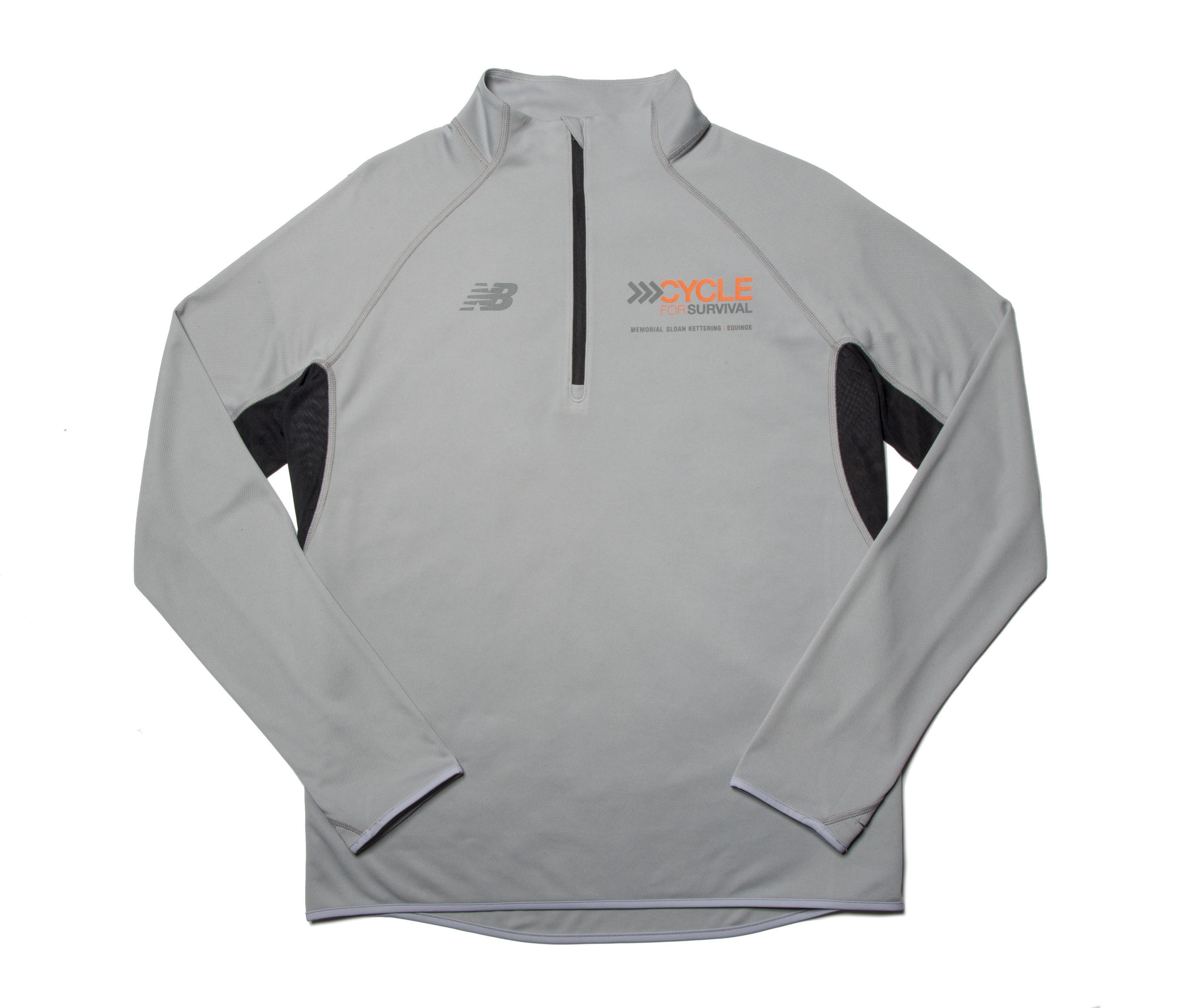 New Balance Performance Half Zip for Cycle for Survival's 2015 events