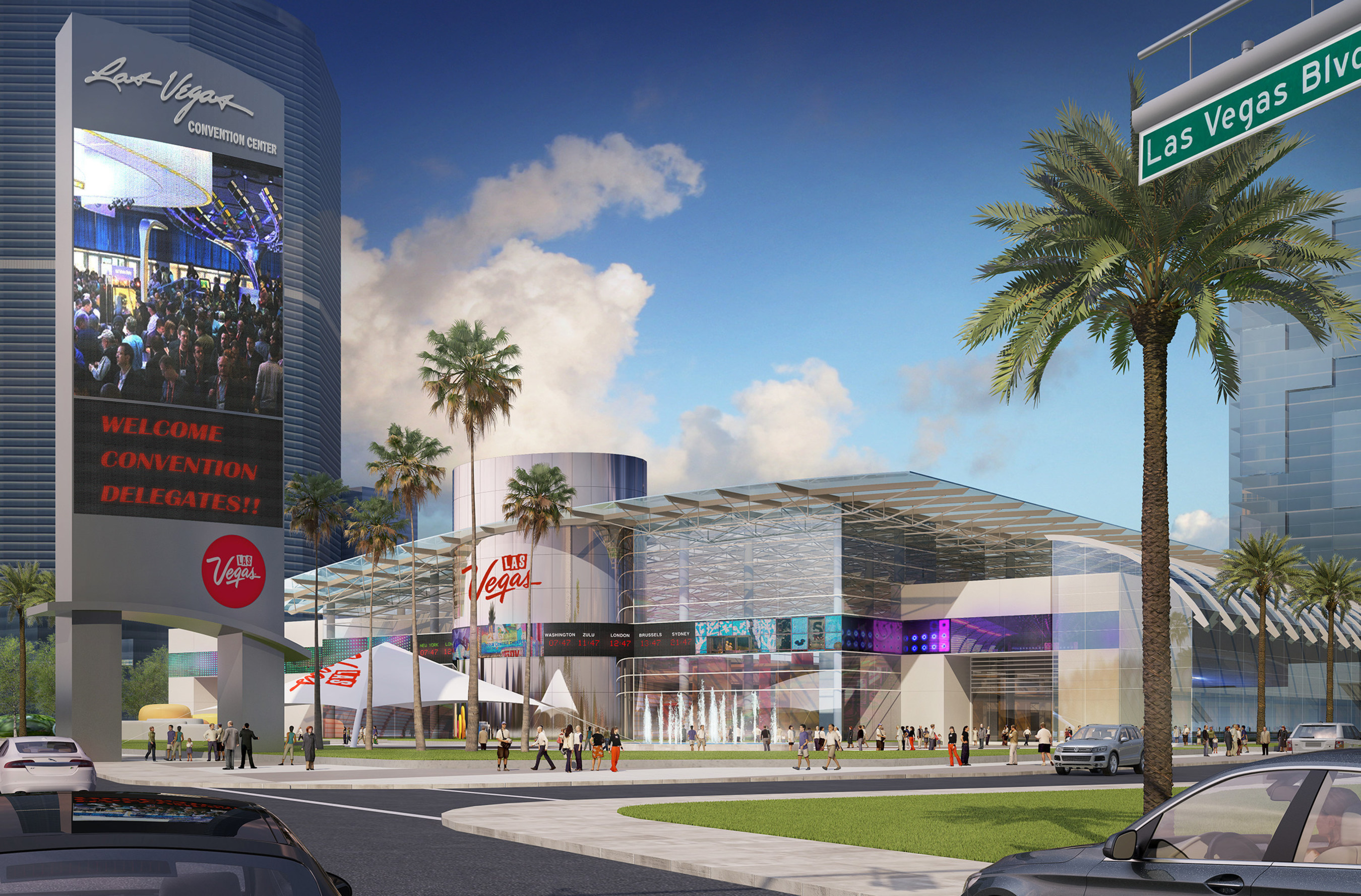 Las Vegas Global Business District Takes Major Step Forward
