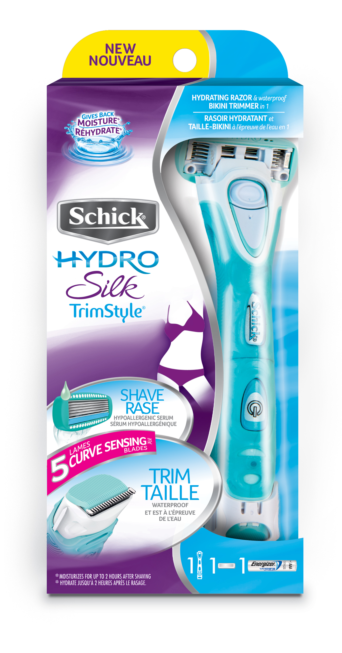 schick hydro silk electric razor
