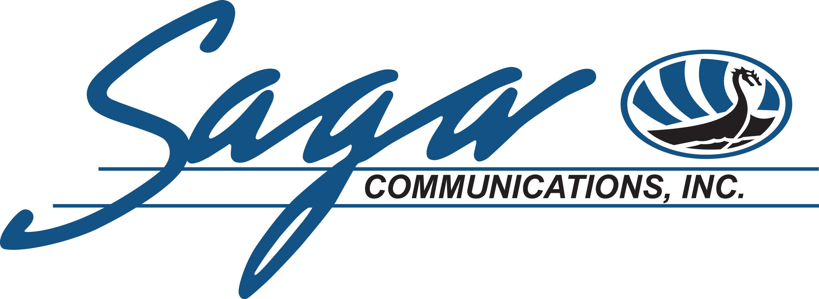 Saga Communications, Inc. logo.