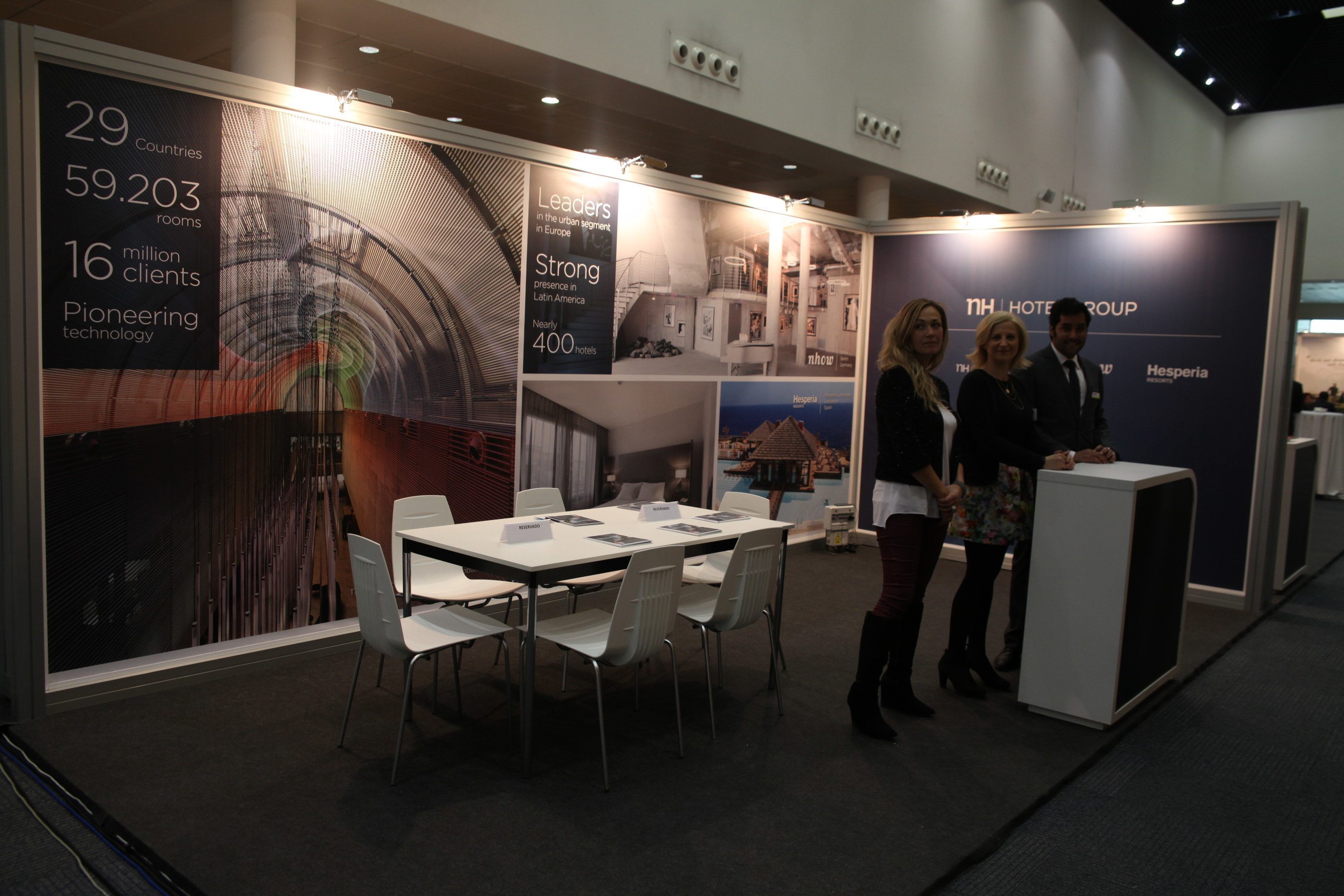 NH Hotel Group, a subsidiary of HNA Group and the third largest hotel group in Europe, takes part in the exhibition