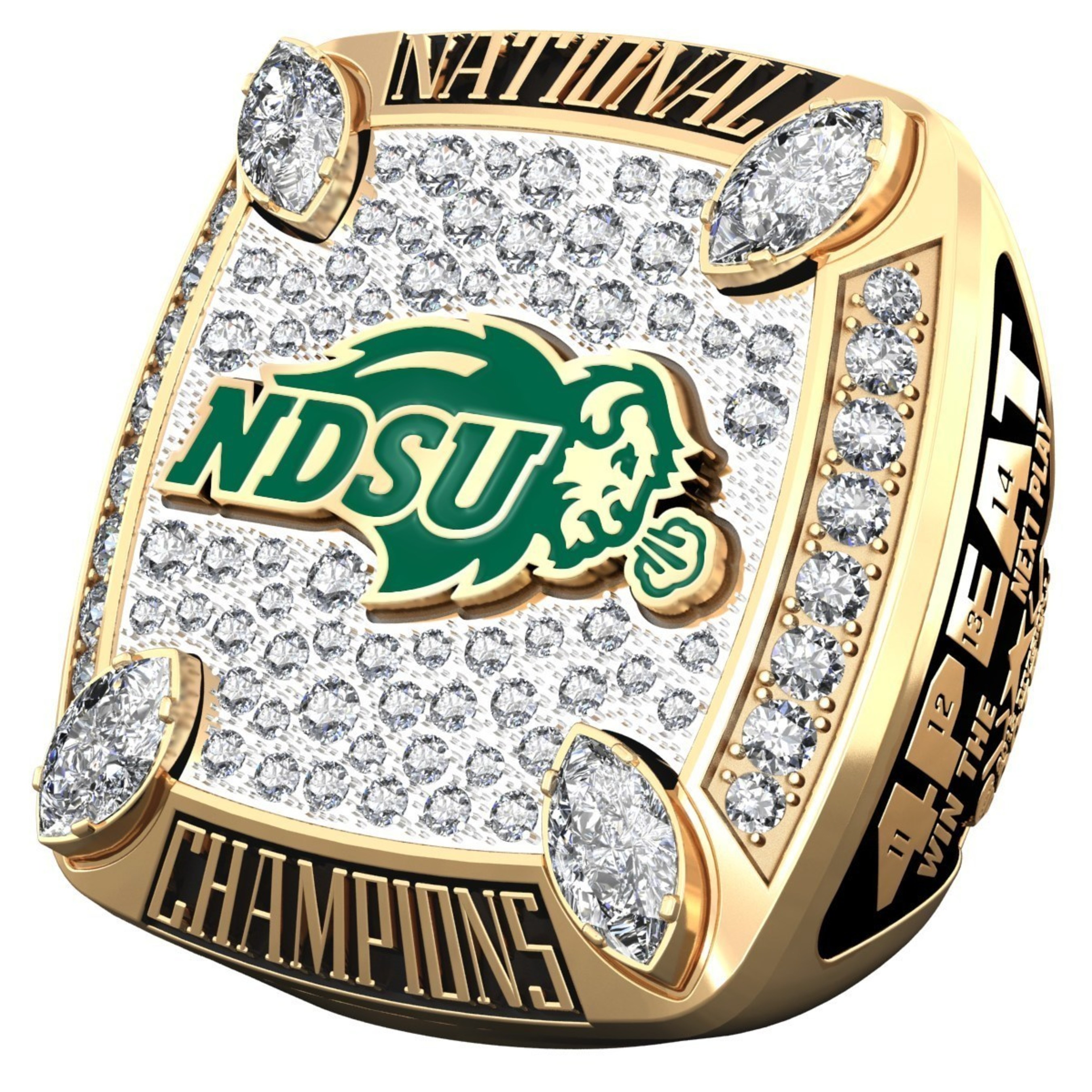 North Dakota State University 2015 Football Championship Subdivision (FCS) Championship ring