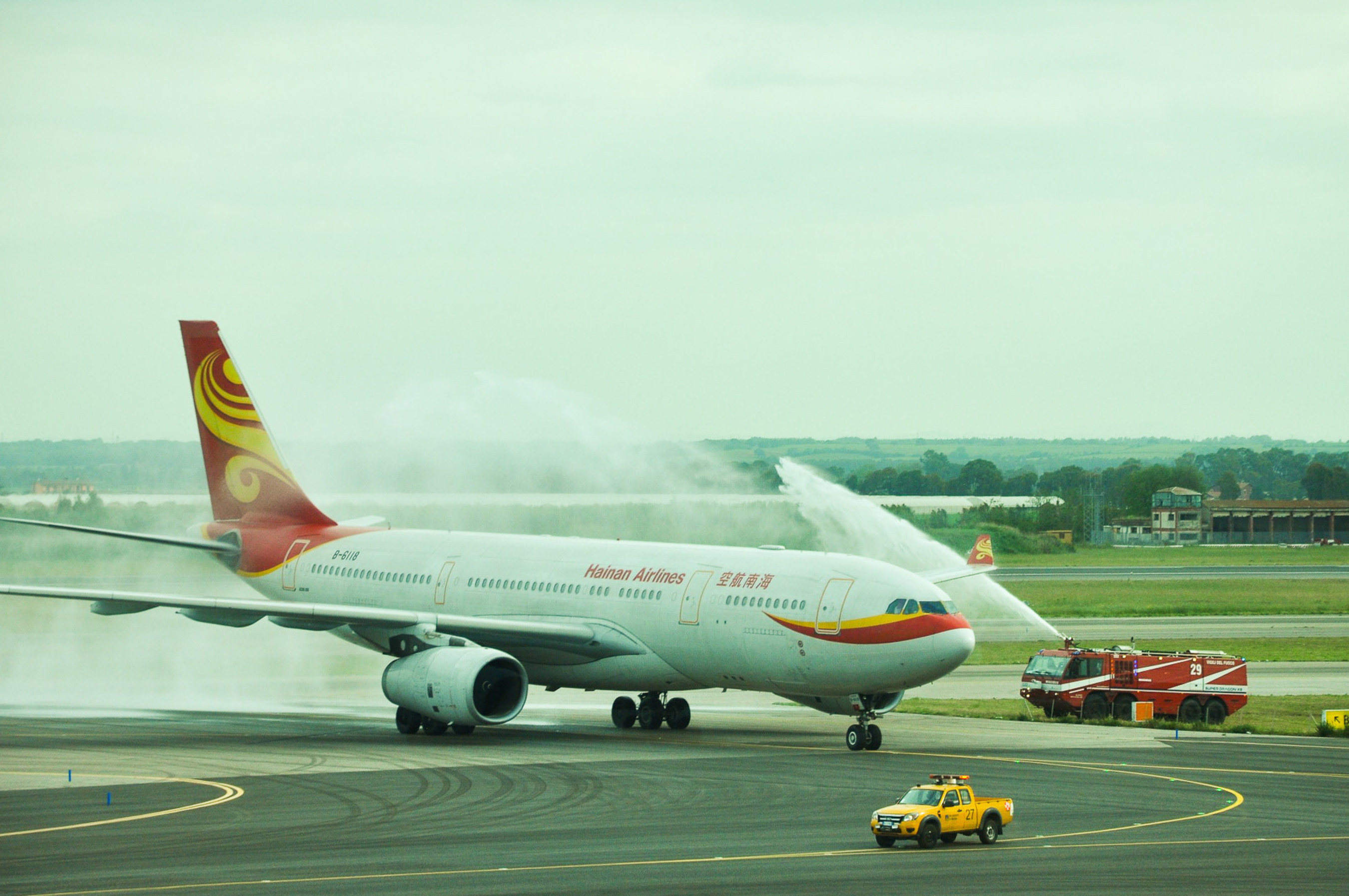 Hainan Airlines Rolls Out Non-stop Flights between Chongqing and Rome on April 27