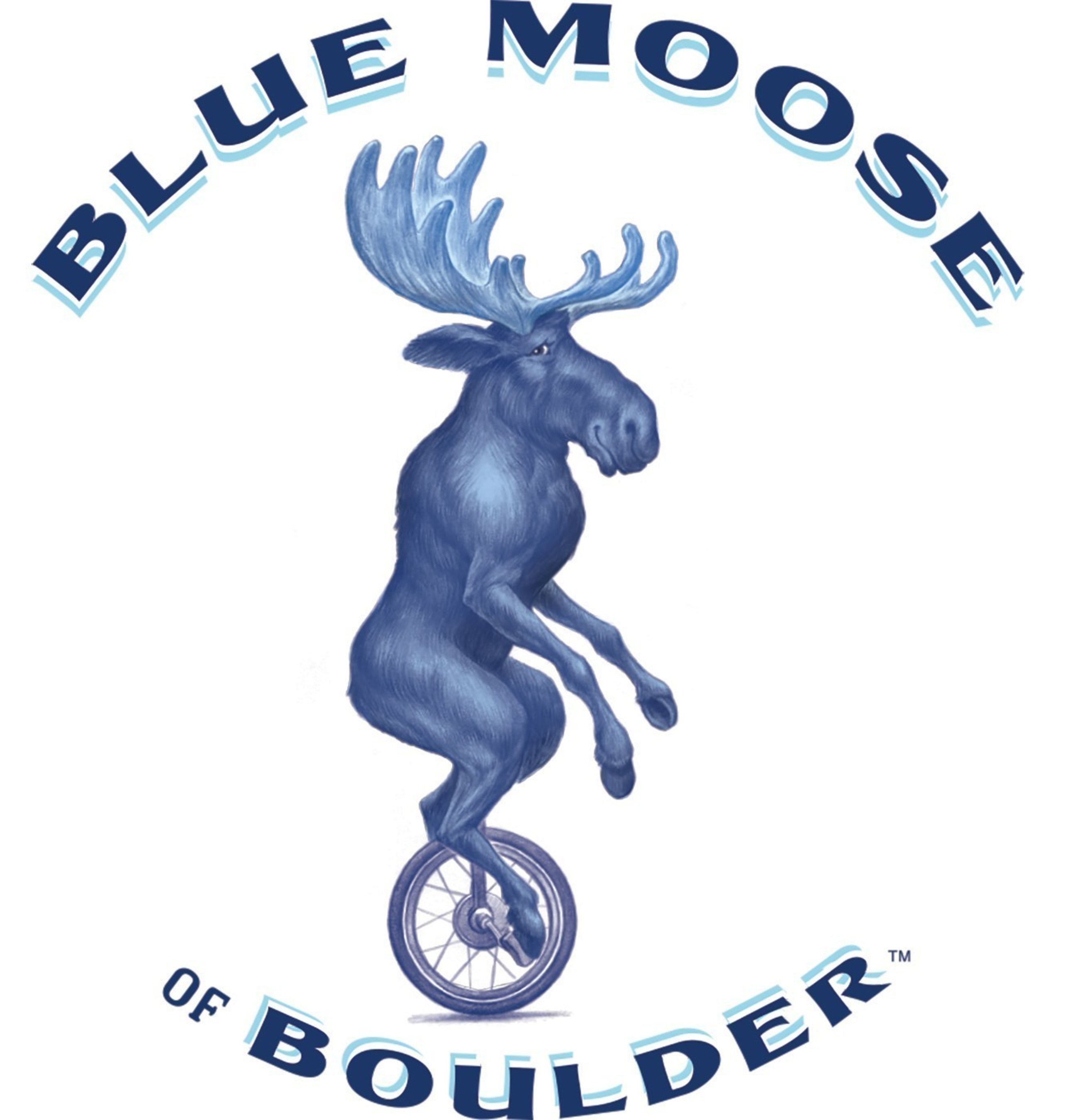 Blue Moose of Boulder Logo