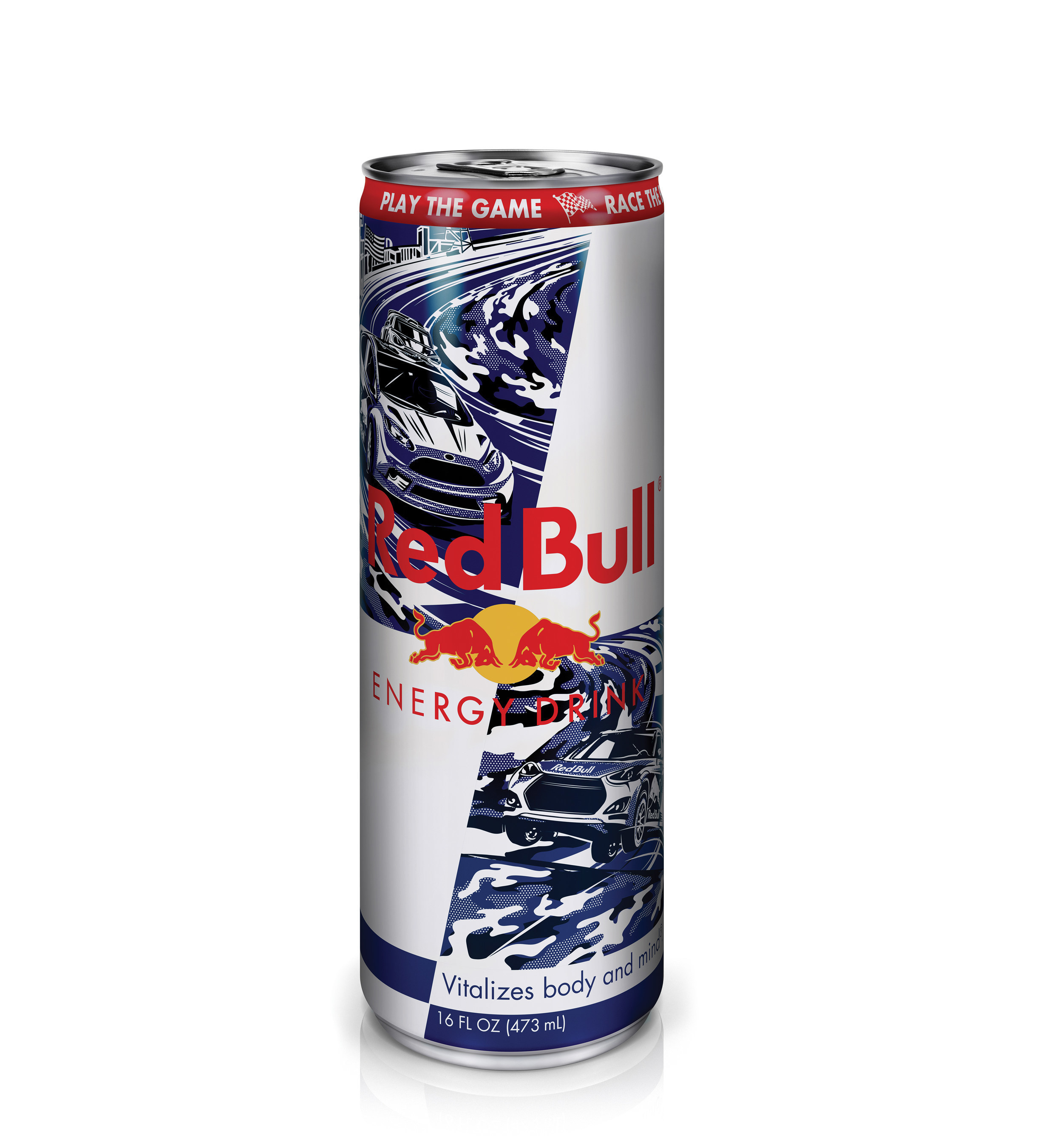 Red Bull's 2015 limited edition camouflaged-themed can is available in military channels through the end of July. For the 4th year, a portion of the proceeds from cans sold on bases will benefit the Military Warriors Support Foundation. The can incorporates the Red Bull Global Rallycross series, which will host an event stop at the Marine Corps Air Station New River (MCAS New River) in Jacksonville, NC, airing nationally on NBC on Sunday, July 5th at 5:00 pm EDT. Fans can play the "Red Bull Global Rallycross Challenge" online game for free at http://rbgrc.redbull.com.
