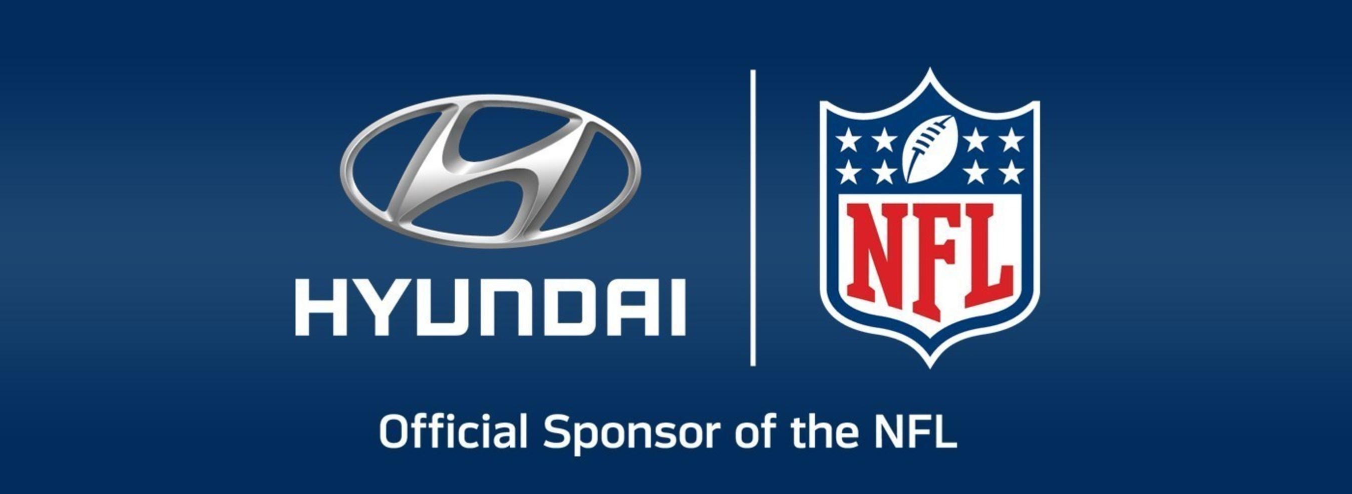 Hyundai is now an official sponsor of the National Football League.
