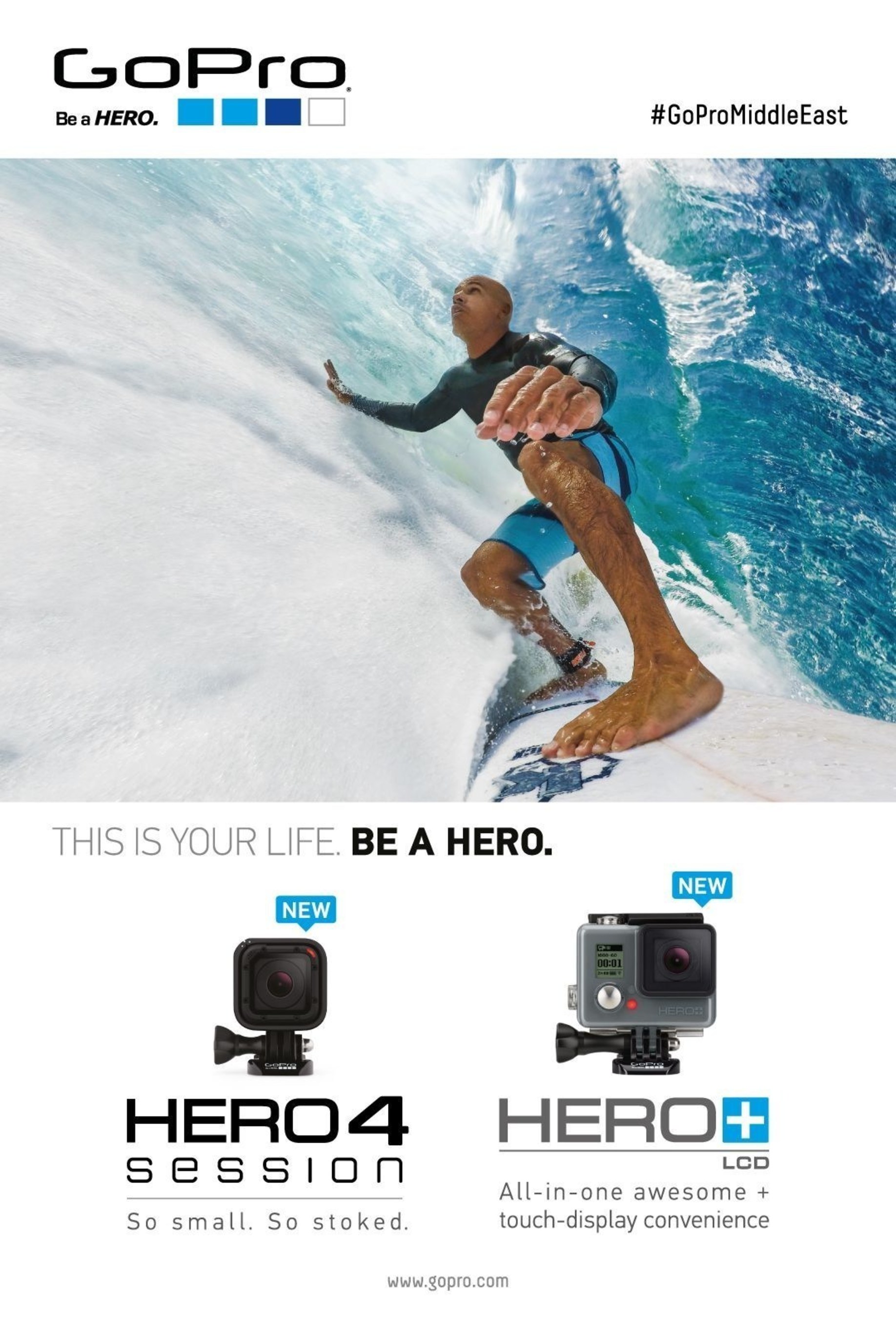 Al Boom Marine Announce the Arrival of GoPro HERO4 Session and HERO+LCD in the Middle East (PRNewsFoto/Al Boom Marine) (PRNewsFoto/Al Boom Marine)