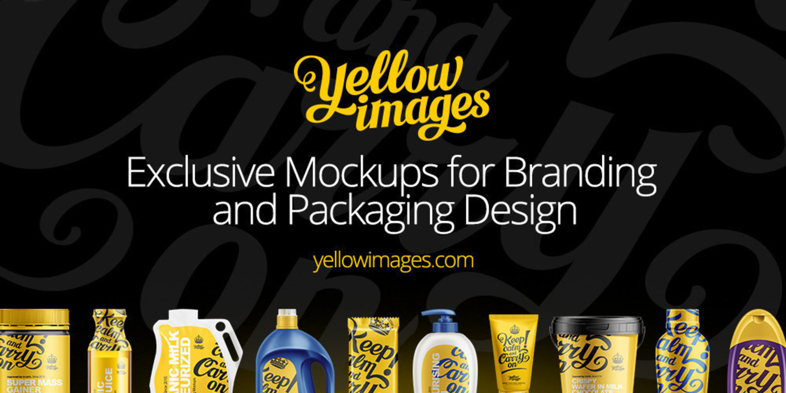 Download Psd Cosmetic Packaging Mockup Yellowimages