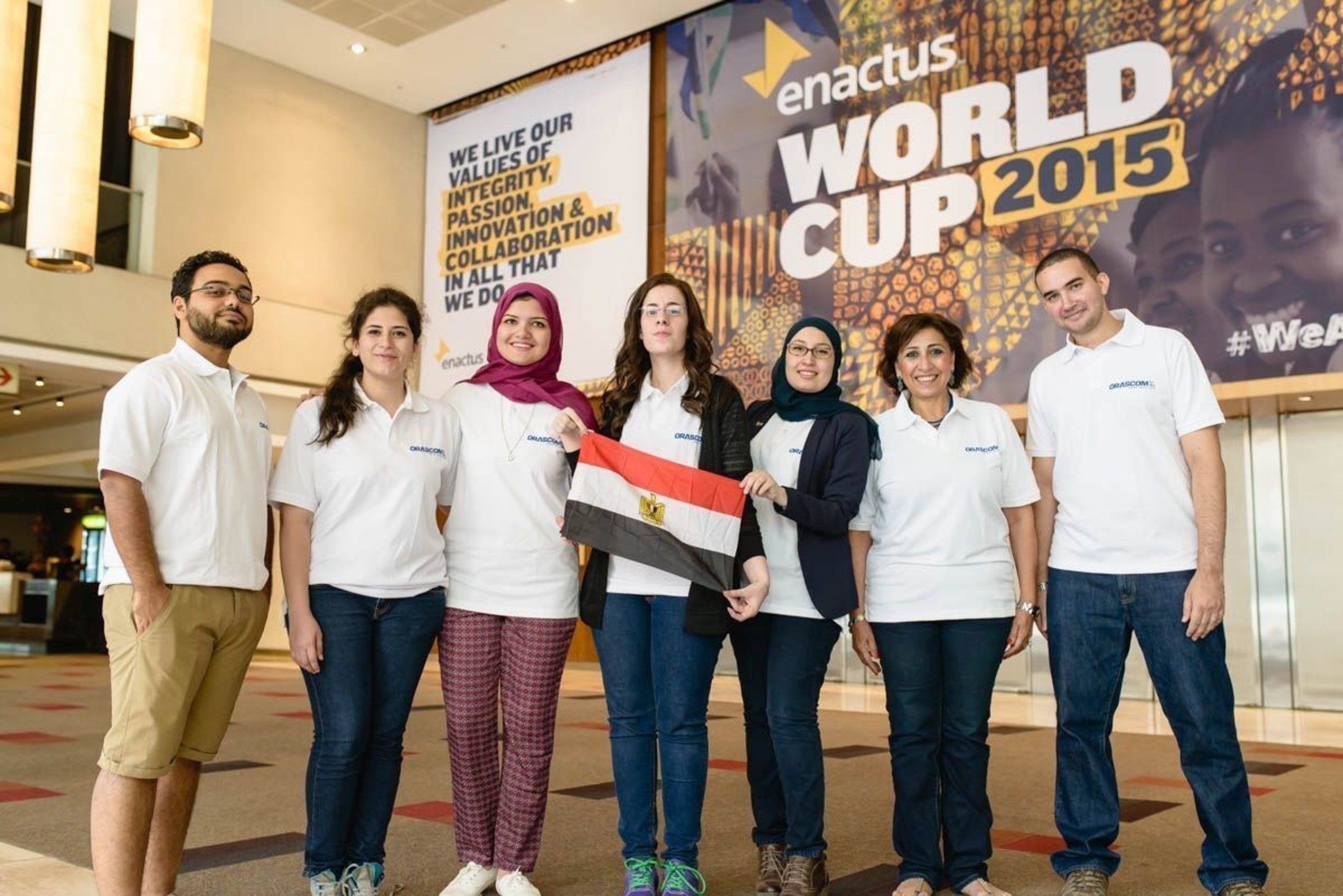 Enactus World Cup 2015: Team Egypt (PRNewsFoto/Enactus) (PRNewsFoto/Enactus)