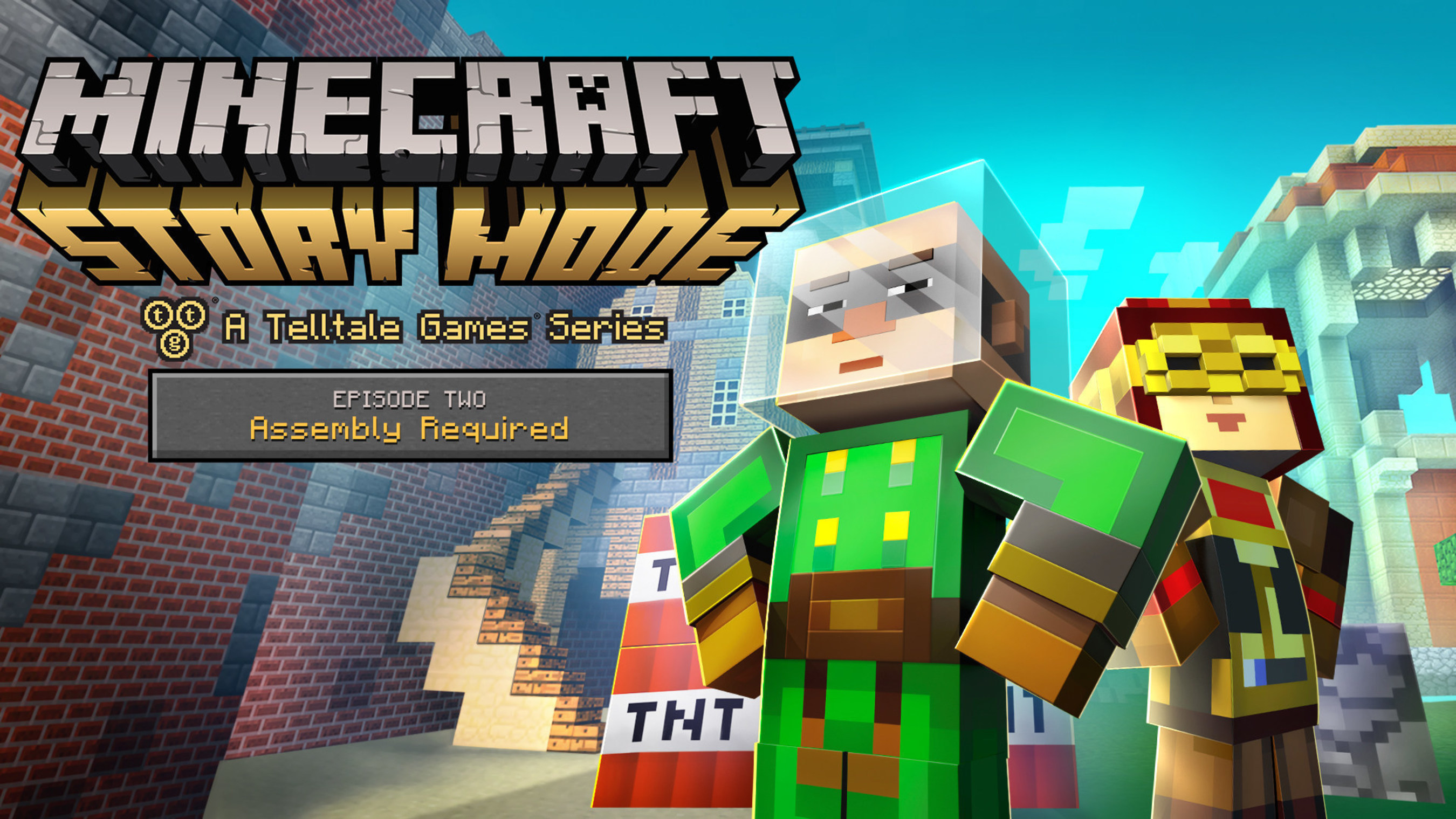 Minecraft Story Mode A Telltale Games Series Now Available In Stores