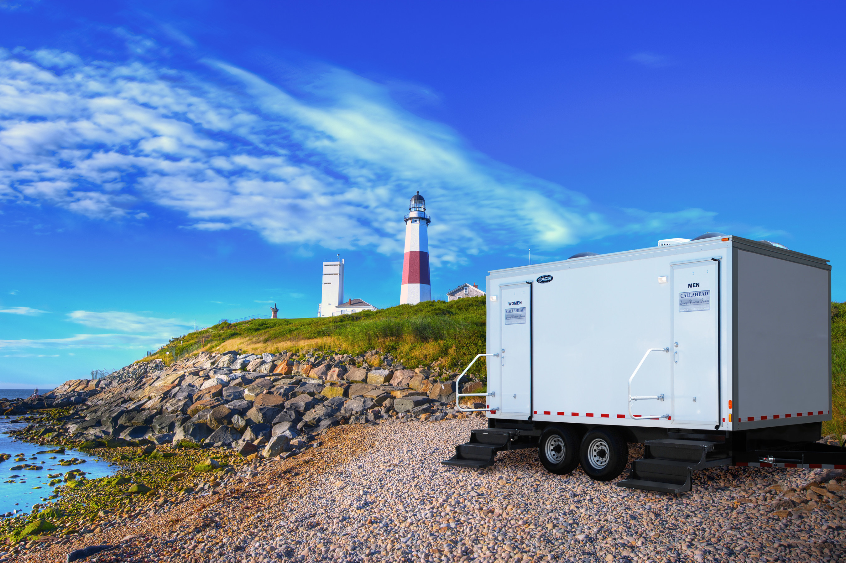 The Atlantic Portable Restroom trailer