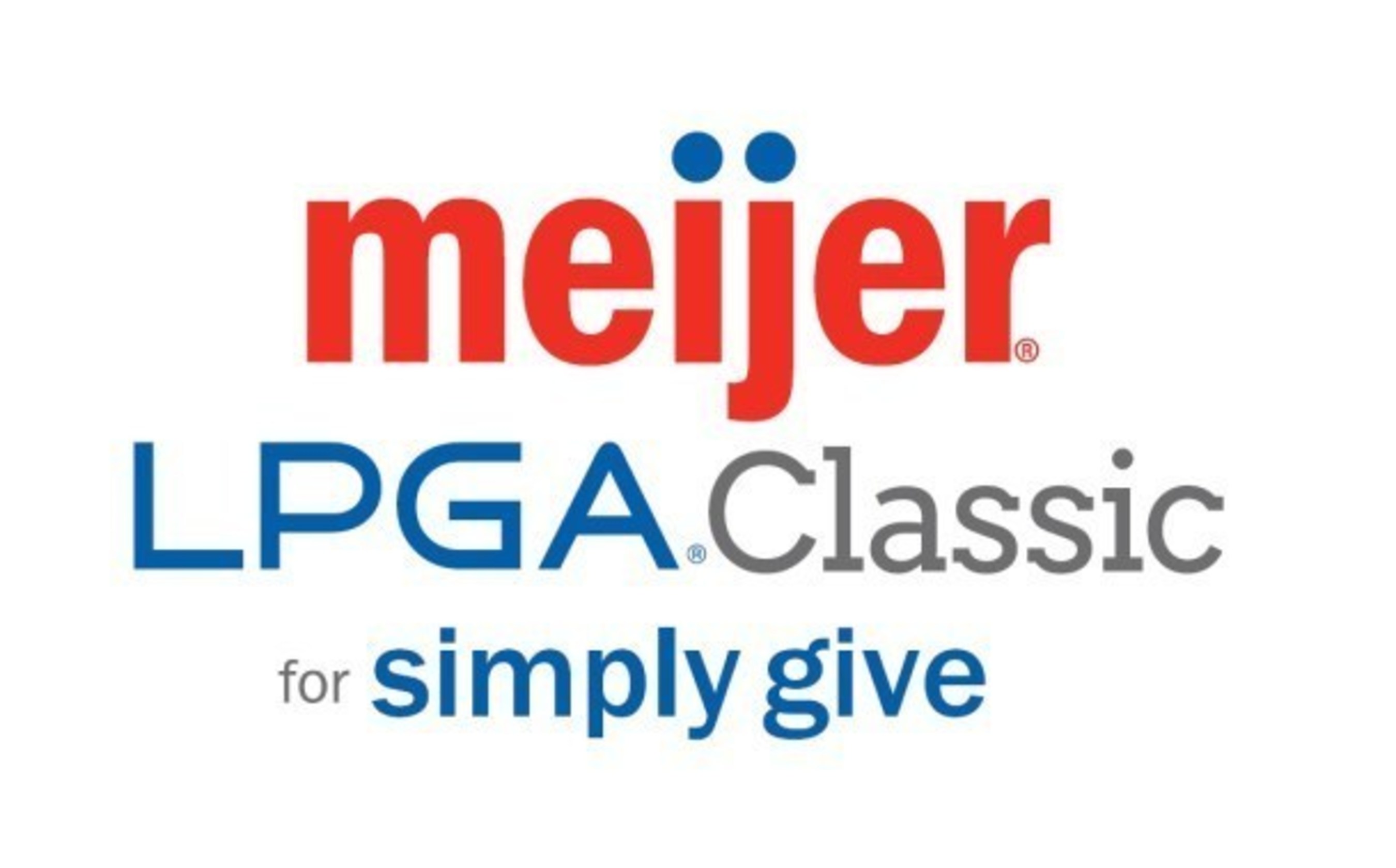 The 2016 Meijer LPGA Classic for Simply Give tournament will be held June 13-19 at Blythefield Country Club, and benefit Meijer's Simply Give program that restocks the shelves of food pantries across the Midwest.
