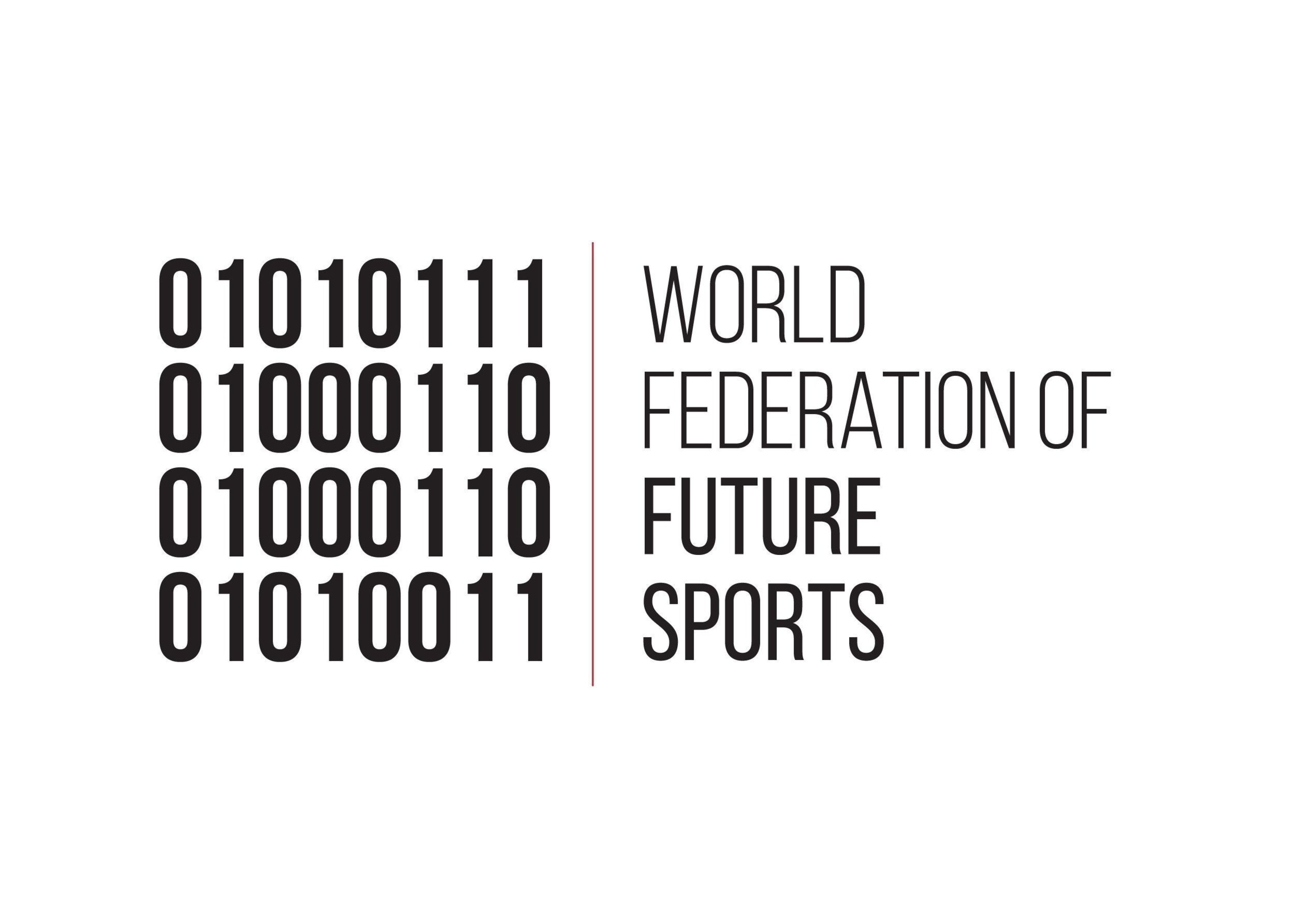 The official logo of The World Federation of Future Sports (PRNewsFoto/Dubai Museum of the Future) (PRNewsFoto/Dubai Museum of the Future)