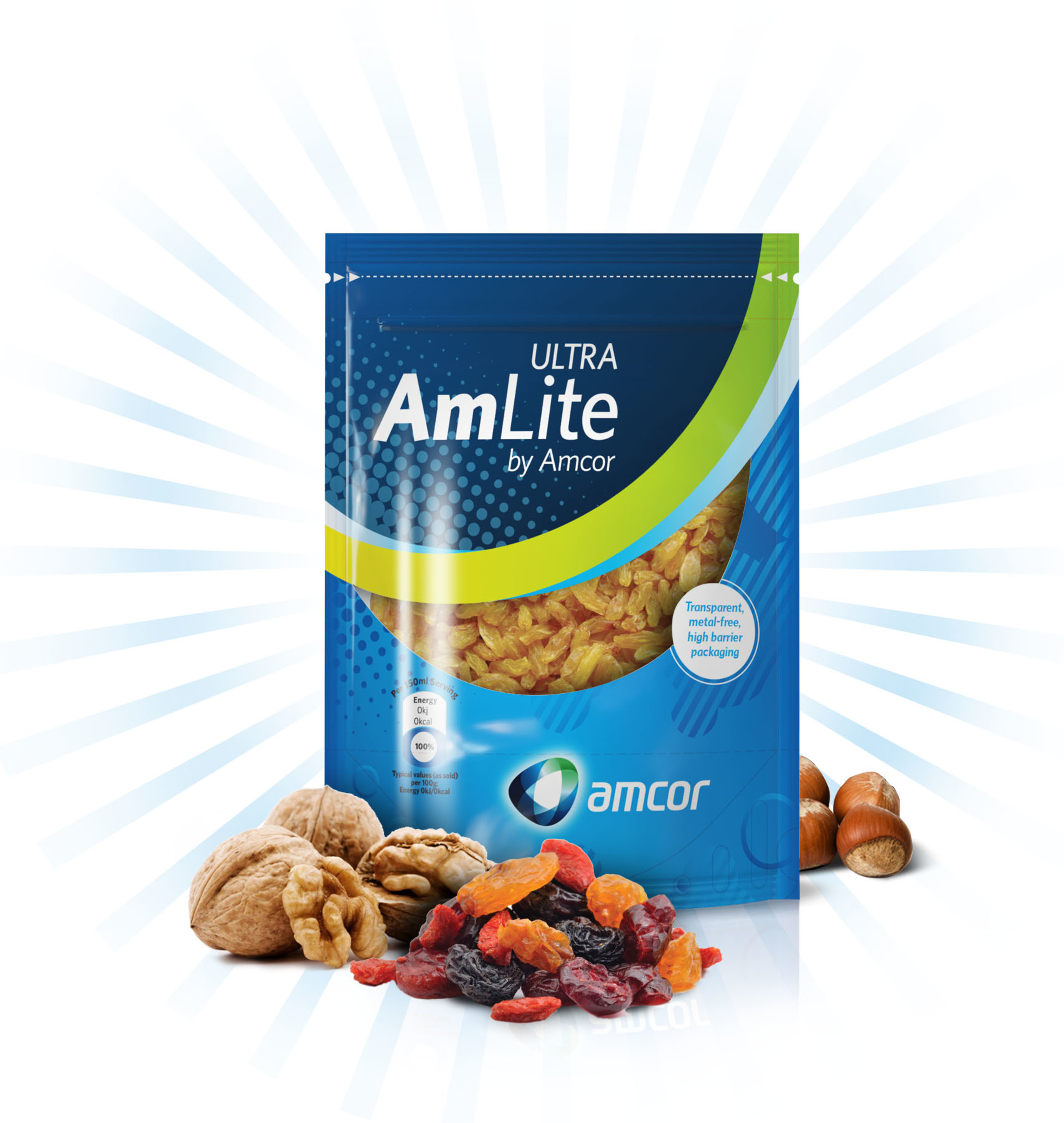 AmLite Ultra makes lighter, more sustainable metal-free packaging an option even for products requiring an ultra-high barrier