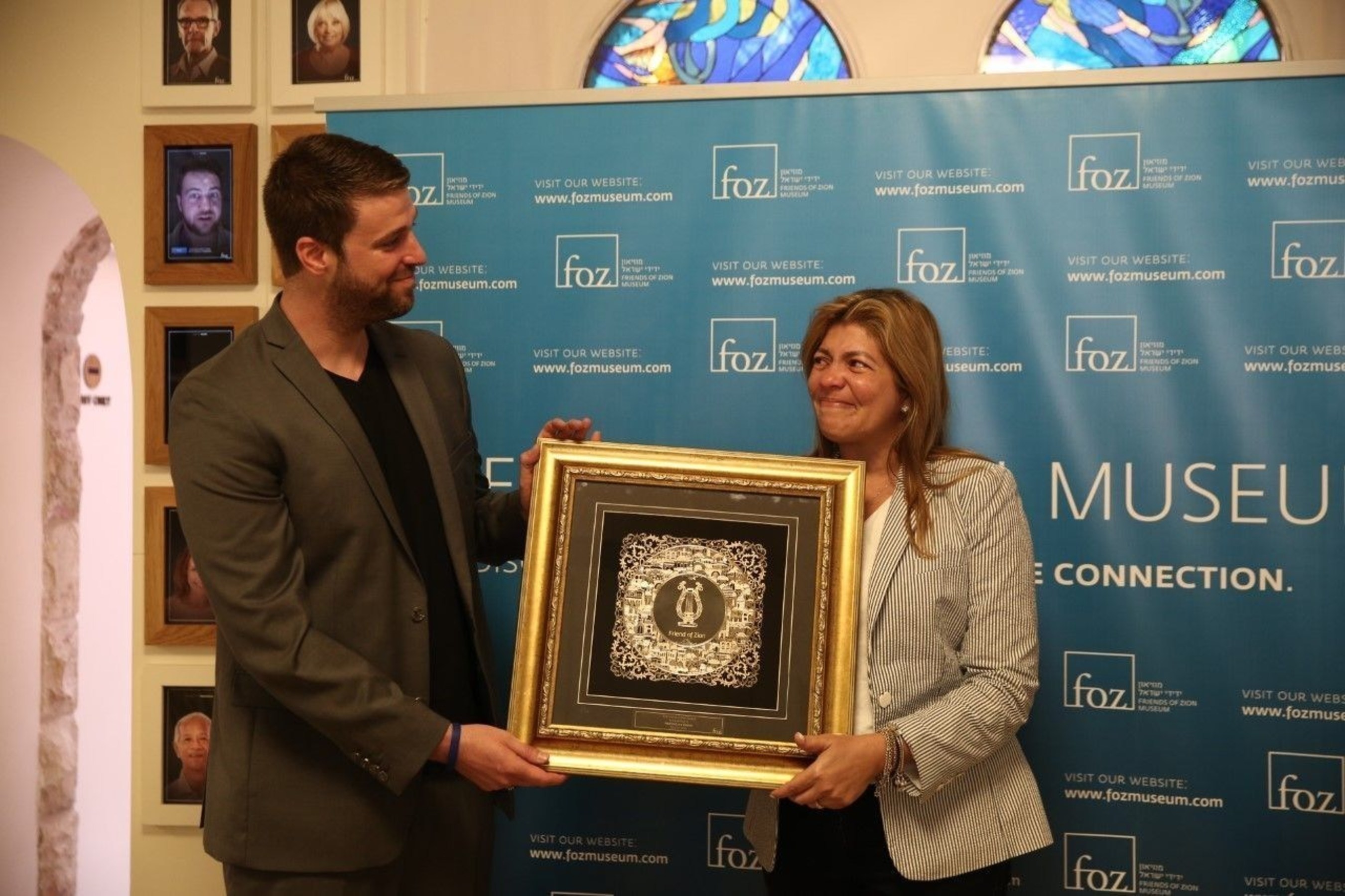 Pastora Cosme received FOZ's Friendship Award