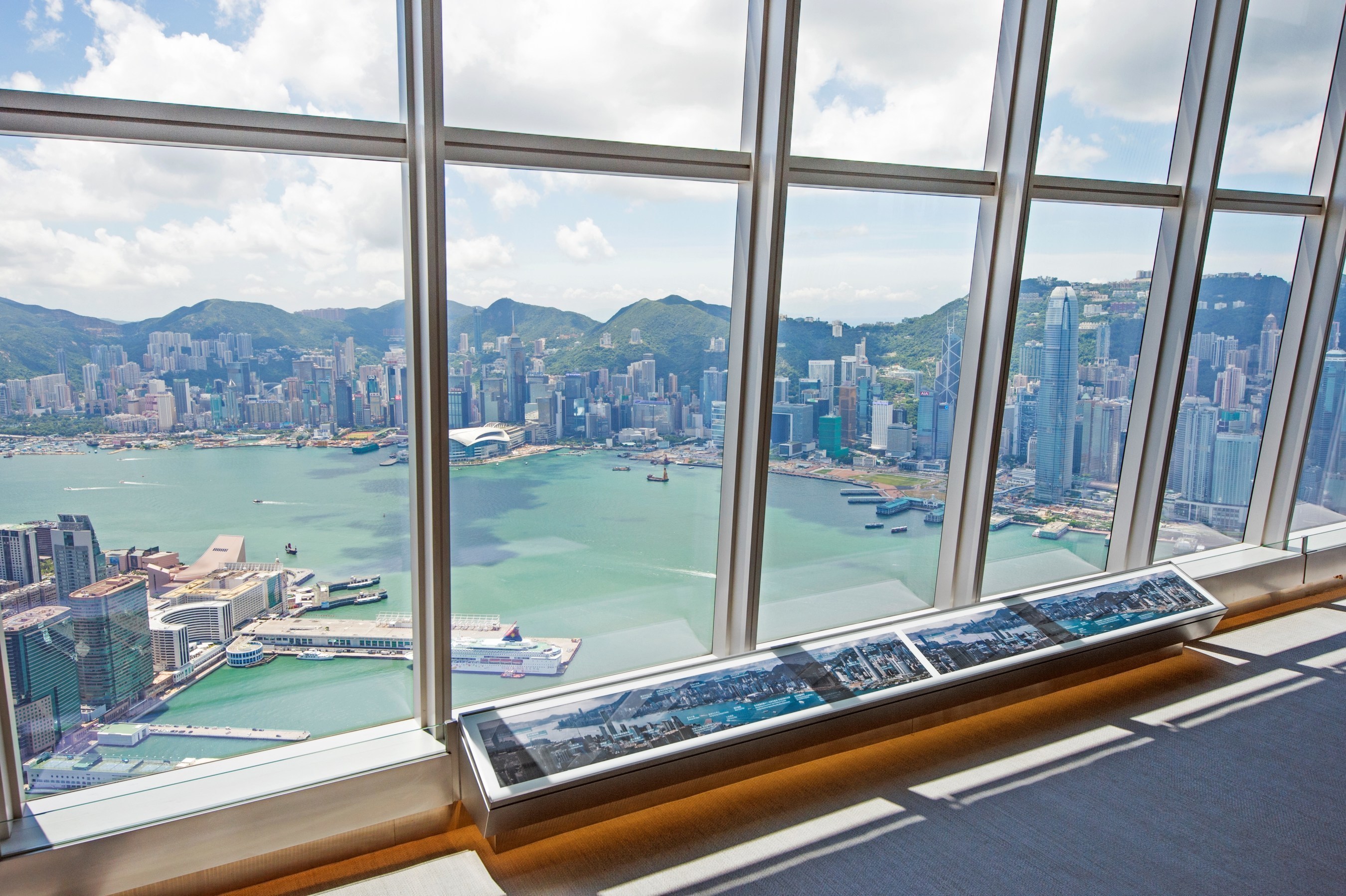 sky100 Hong Kong Observation Deck is Hong Kong's highest and only indoor observation deck.