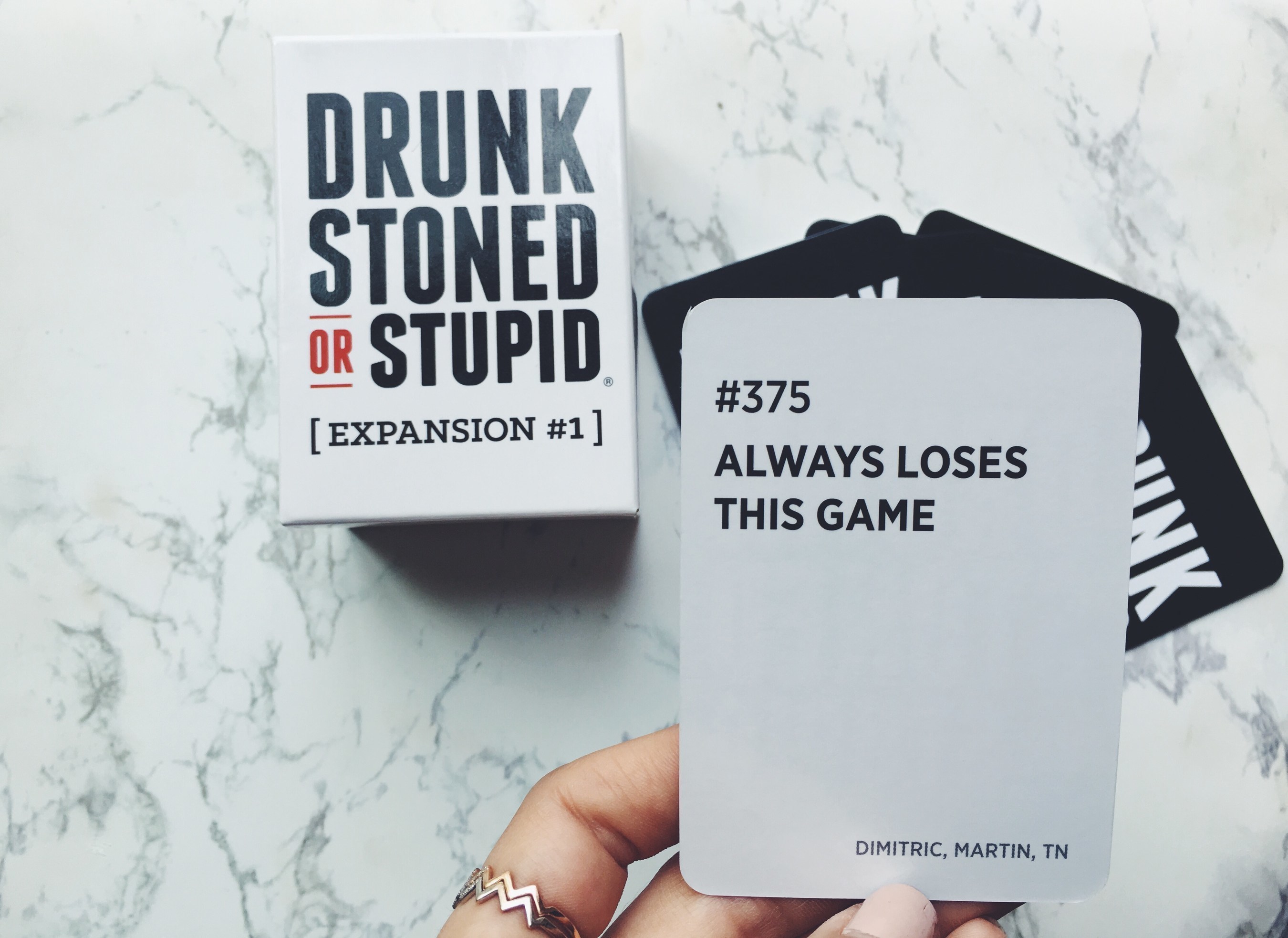 DSS Games Drunk Stoned or Stupid - A Party Card Game 
