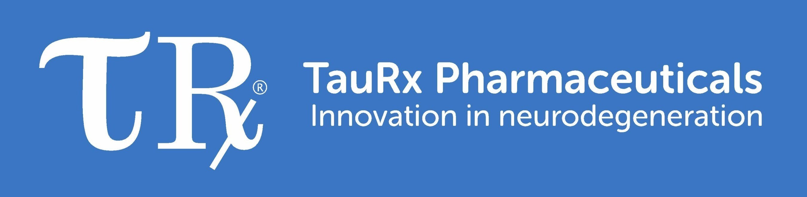 TauRX-Pharmaceuticals Logo (PRNewsFoto/TauRX Therapeutics Ltd)