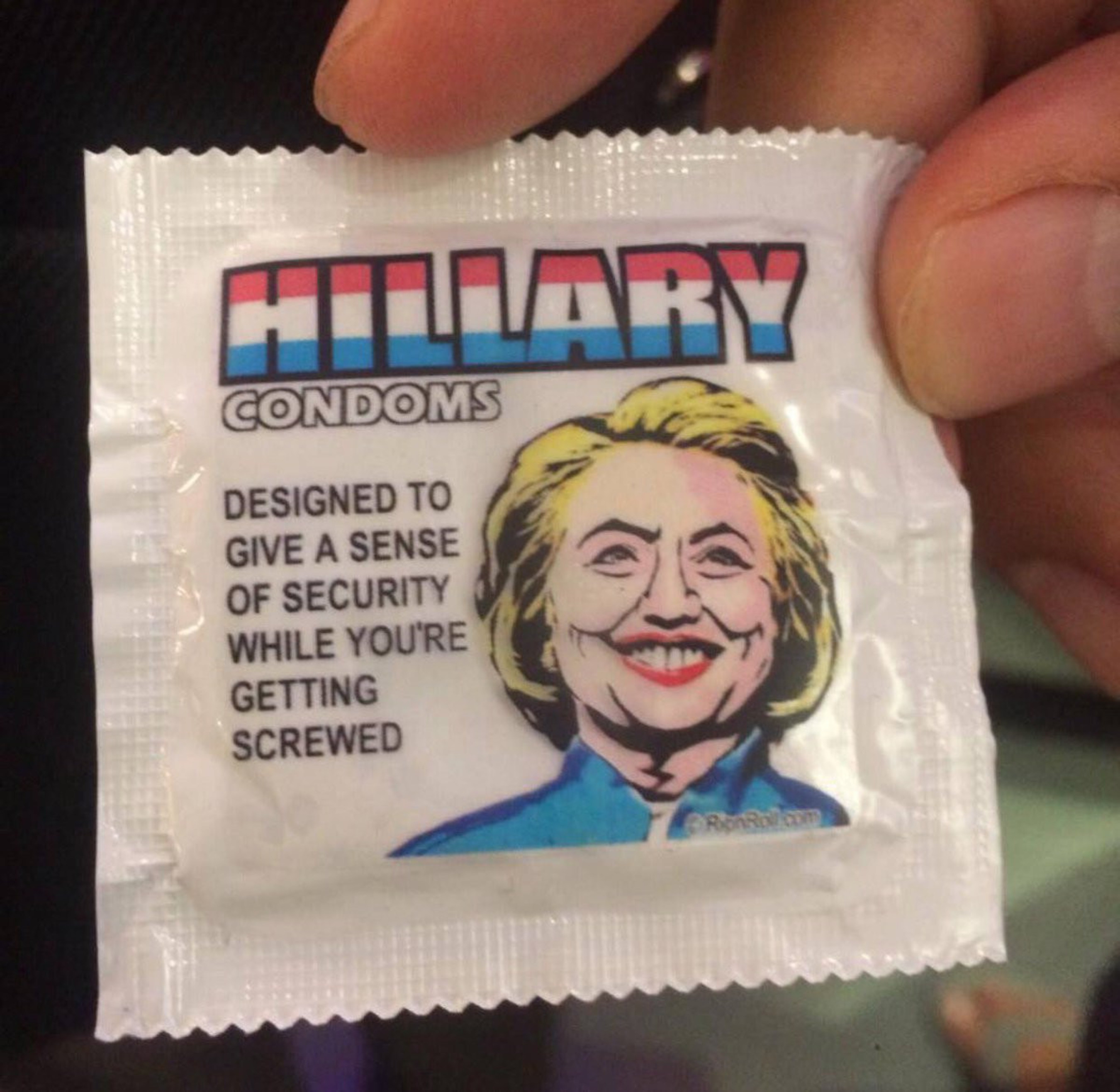 Hillary Condoms - The Meme that is MELTING the Internet!