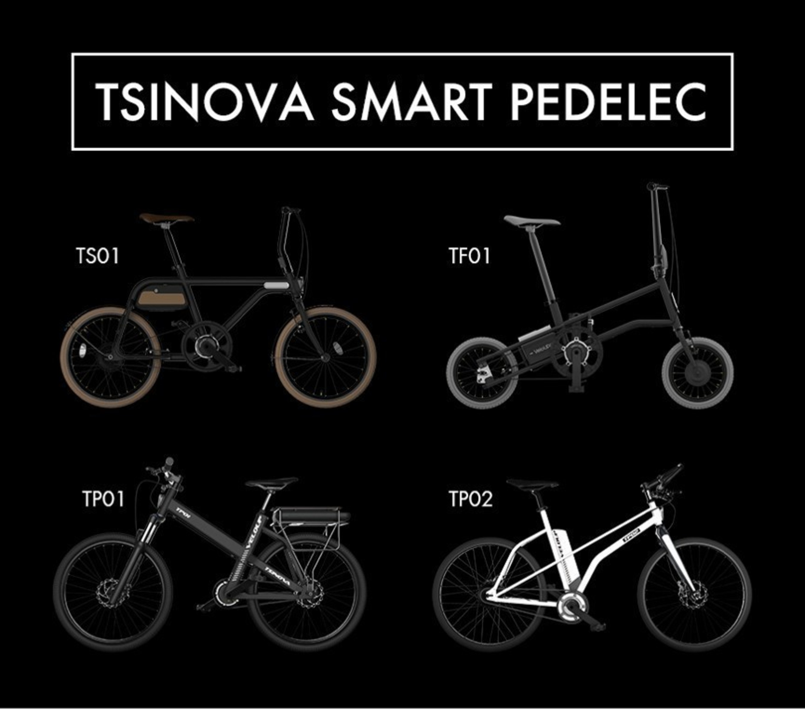 TSINOVA smart pedelec: combing good design with high technology