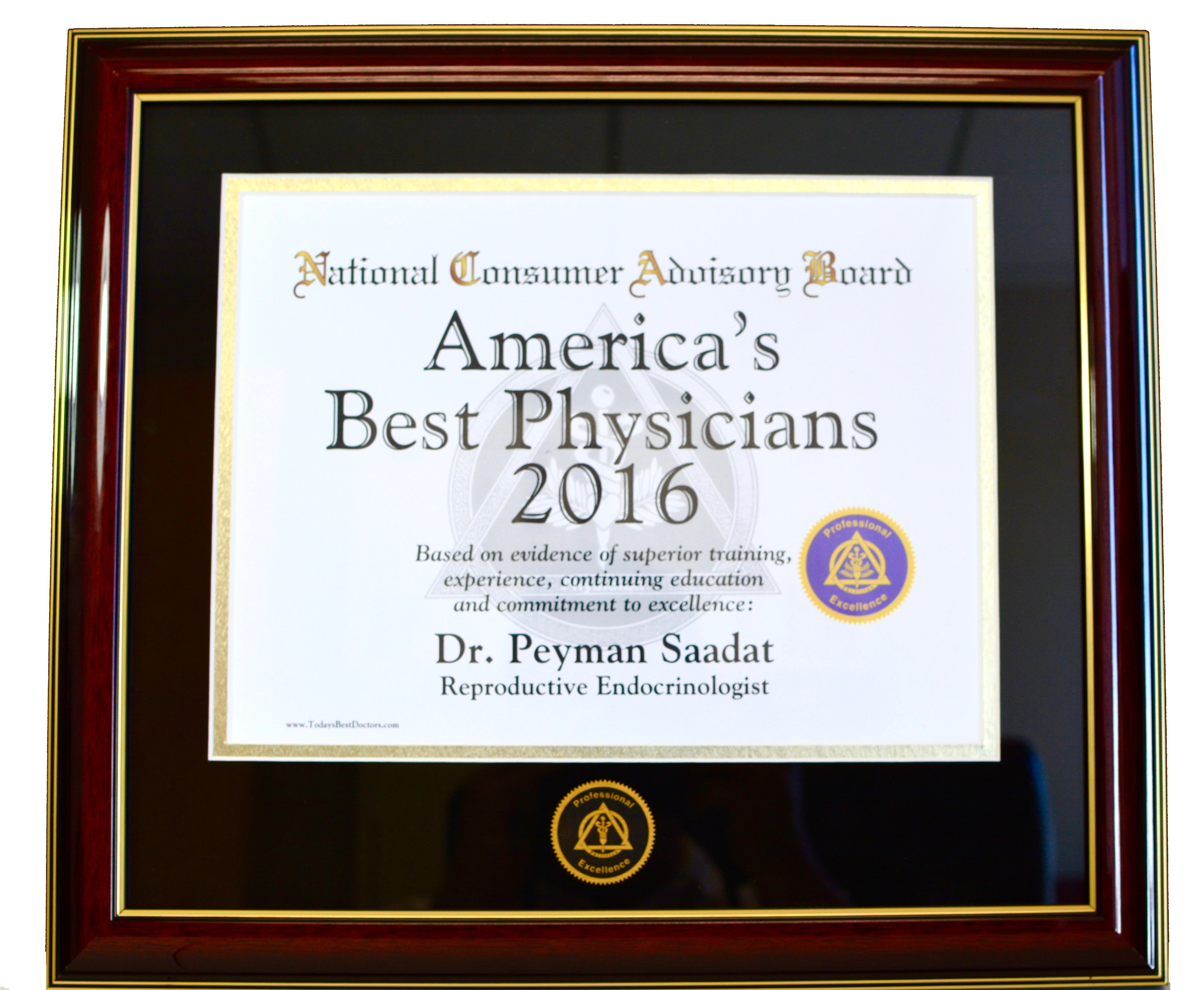 America's Best Physicians 2016