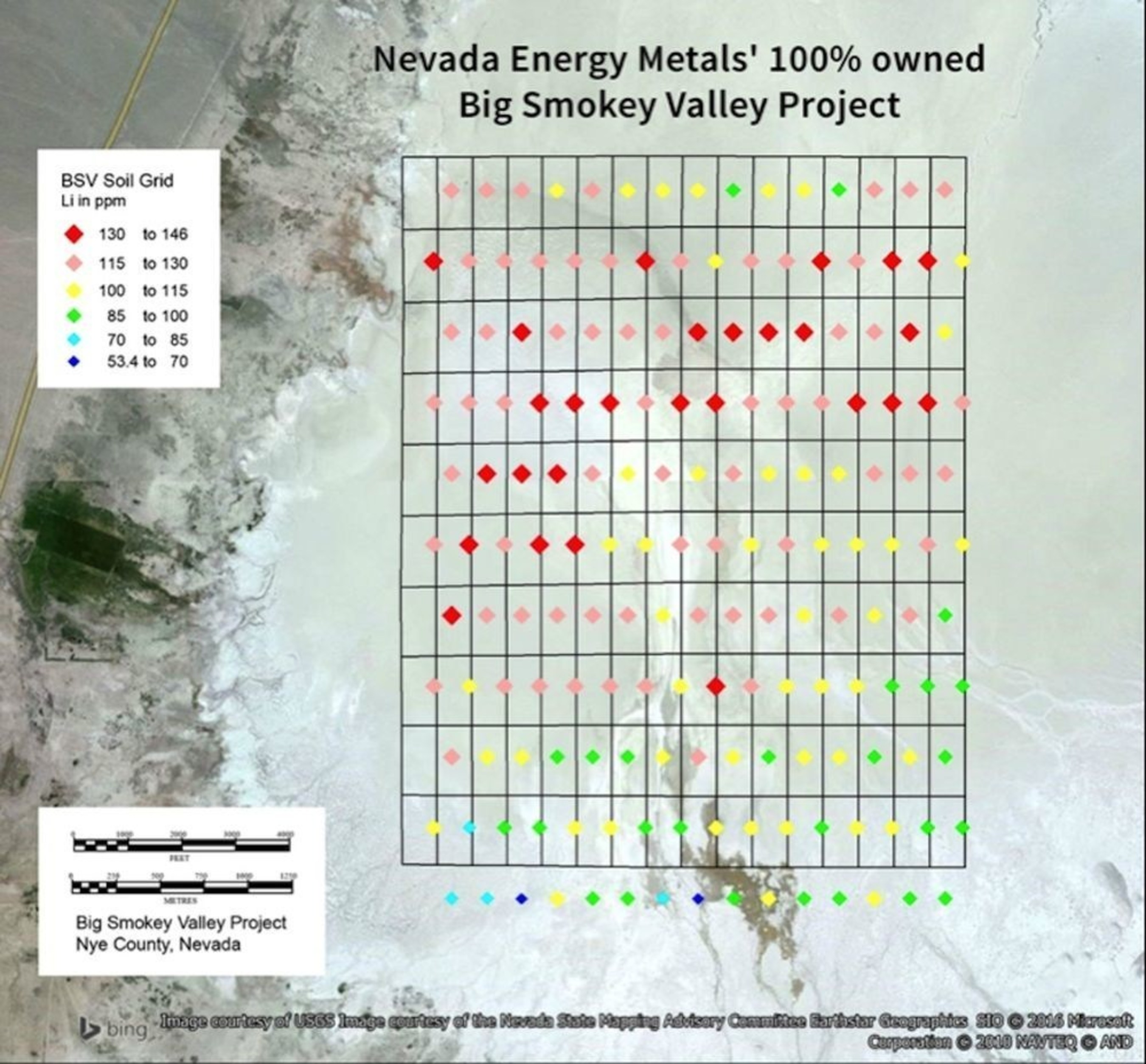 Lithium Results from Big Smokey Valley, Nevada