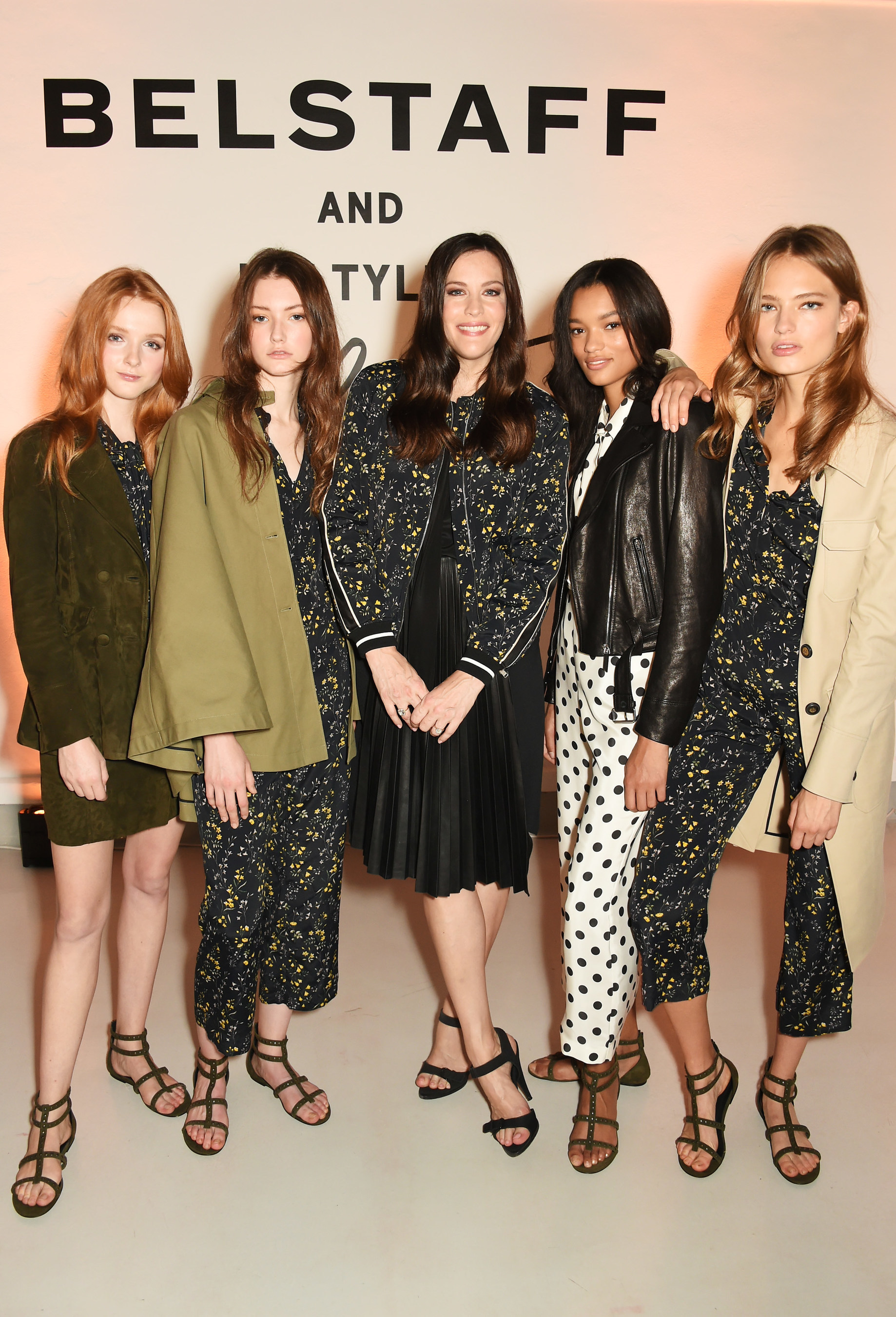 Belstaff and Liv Tyler Celebrate the Launch of Spring Summer 17 at London Fashion Week