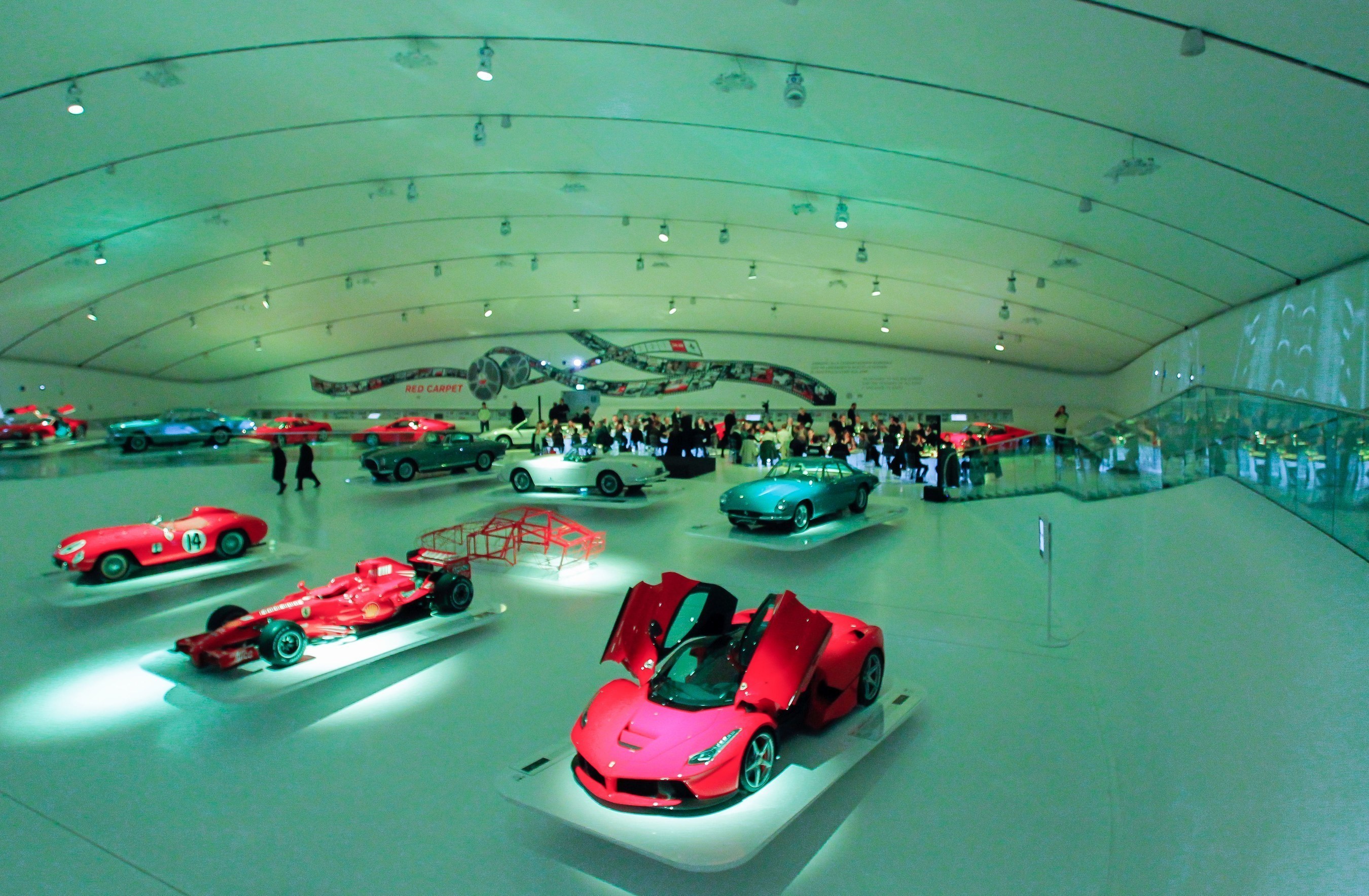 Launch of the Big Bang Ferrari at the Museo Enzo Ferrari (PRNewsFoto/HUBLOT)