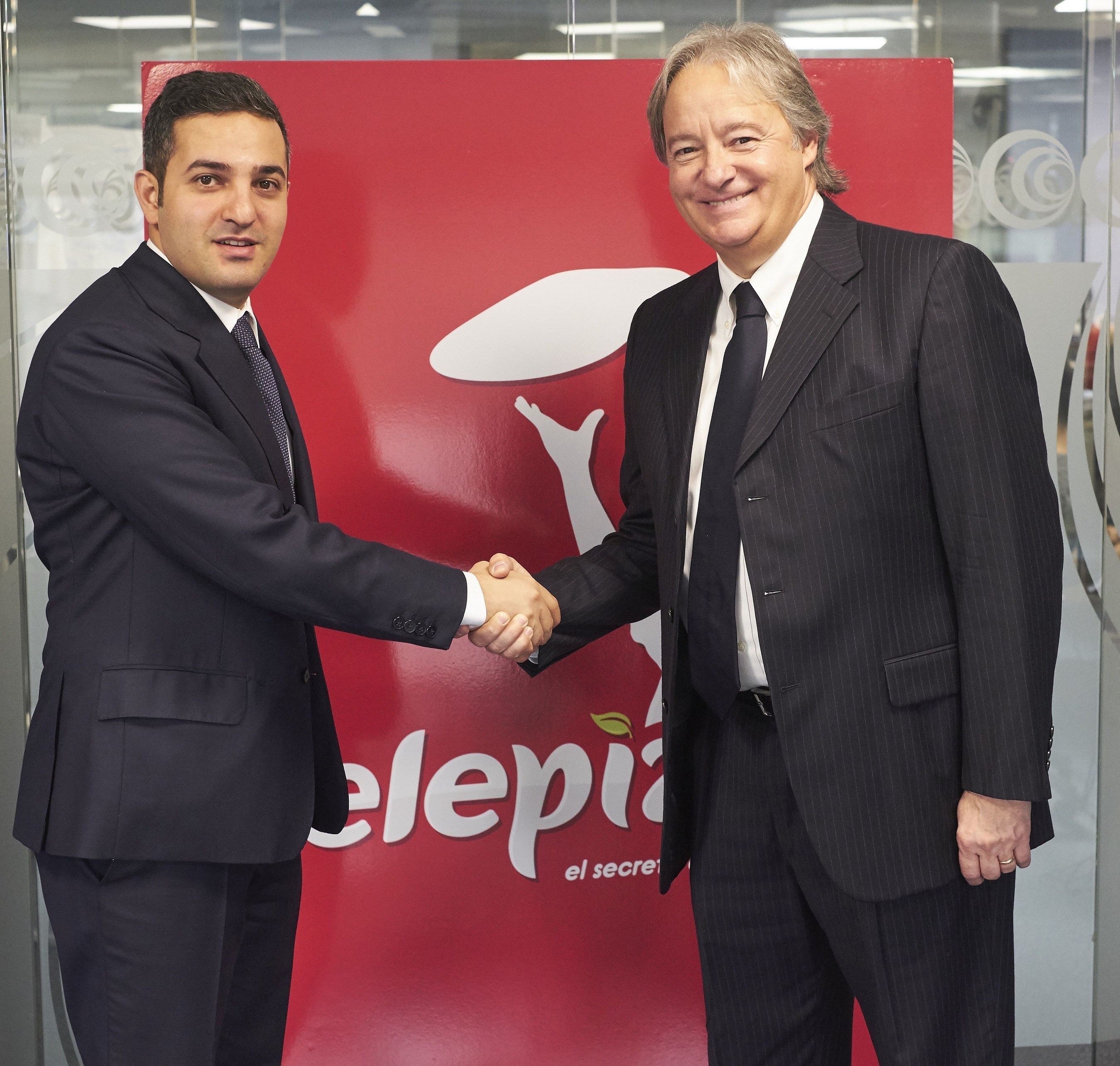 Chairman of Momenin Investment Group (MIG)and Giorgio Minardi Telepizza (PRNewsFoto/Telepizza)