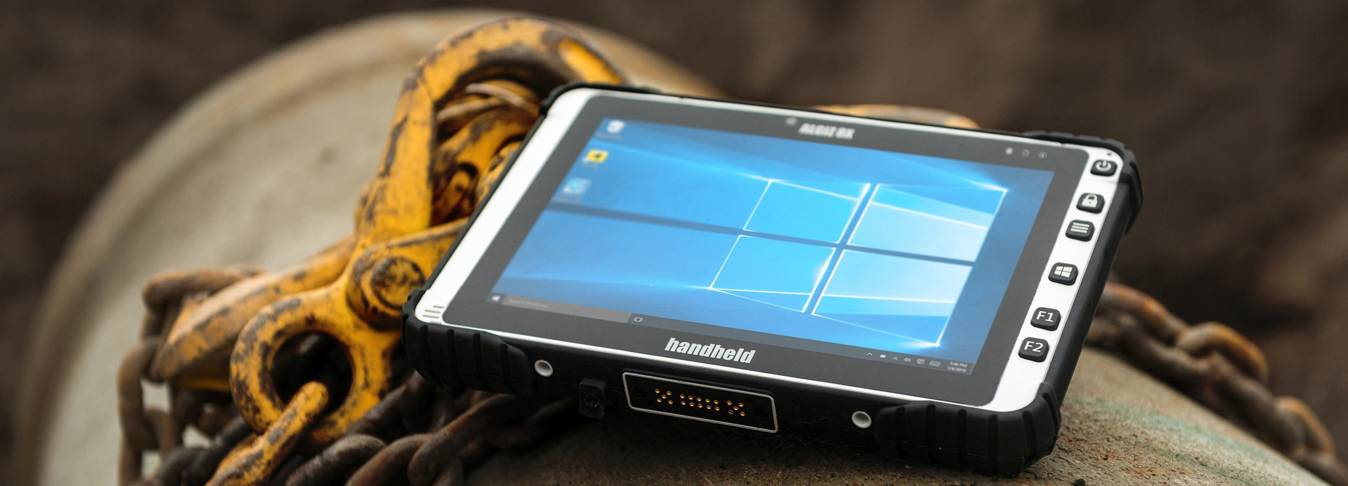 Introducing the ALGIZ 8X Rugged Tablet, a New Tough Computer from Handheld (PRNewsFoto/Handheld Group)