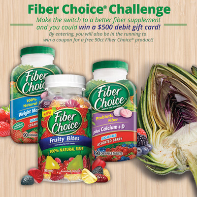 Fiber Choice® Challenges Consumers To Make The Switch With Website  Sweepstakes