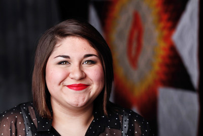 Erika Torres-Hernandez, a tribal college student and Toyota Tribal College Scholarship recipient through the American Indian College Fund, plans to become a math teacher and work on her reservation.