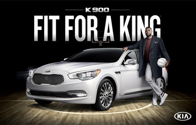 LeBron James Shines The Spotlight On Kia's Flagship Sedan As The Brand's First-Ever Luxury Ambassador