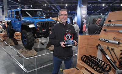 Jeep(R) Wrangler Recognized as SEMA's 'Hottest 4x4-SUV' for Fifth Consecutive Year
