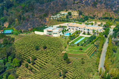 Rare 25-Acre Gated Mediterranean Compound in Beverly Hills (PRNewsFoto/Coldwell Banker Previews)