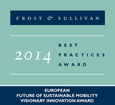 2014 European Future of Sustainable Mobility Visionary Innovation Award