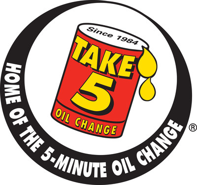 Take 5 Oil Change logo.