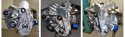 Elio Motors' brand new 0.9 liter, 3-cylinder engine prototype, developed by World-class engine developer IAV.