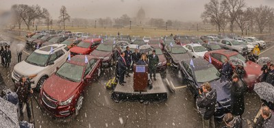 Reps. Debbie Dingell (D-Mich.) and Jim Jordan (R-Ohio) welcome a historic gathering of vehicles Jan. 21 to Capitol Hill at the culmination of 